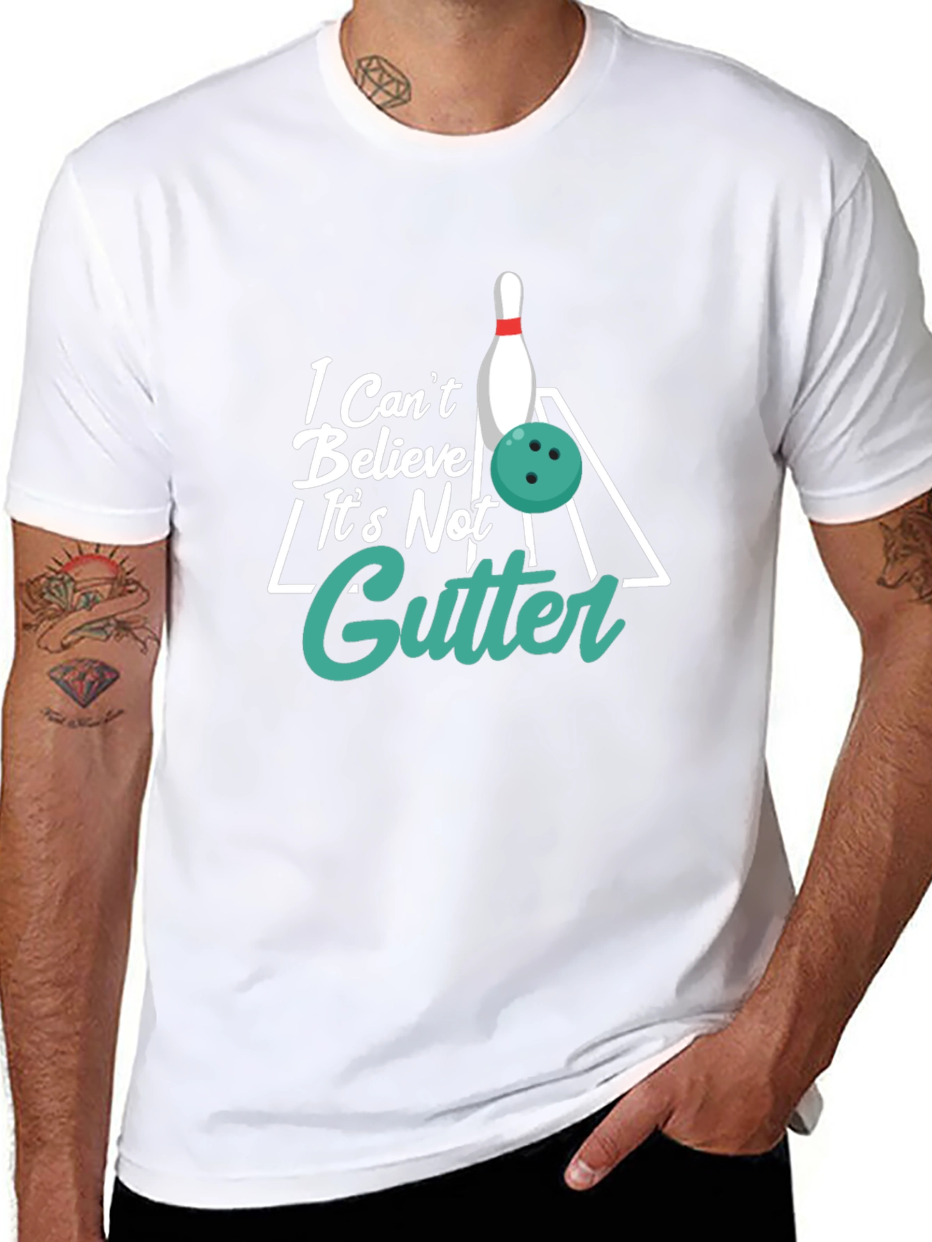 Bowling T-Shirt - I Cant Believe Its Not Gutter