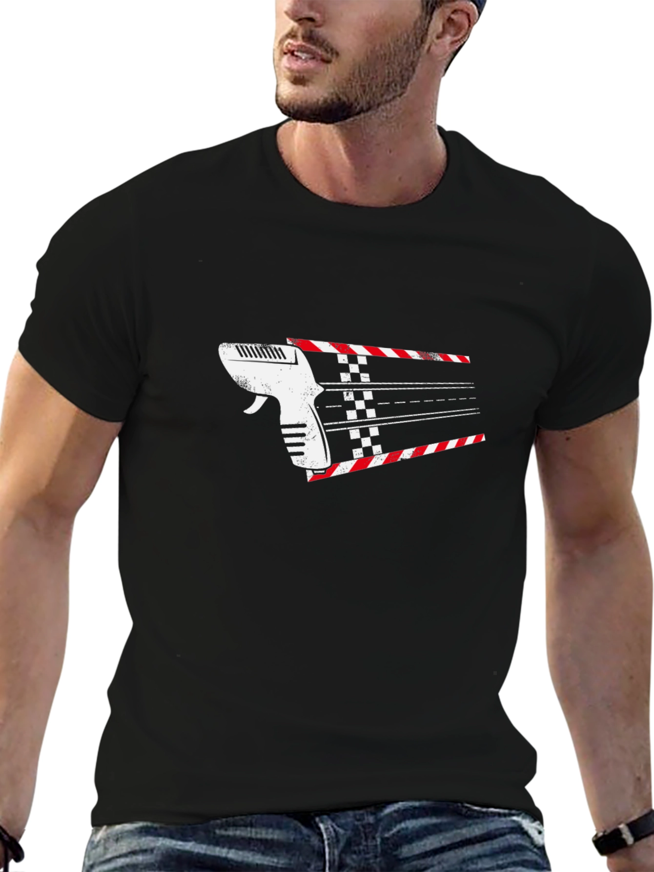 Slot Car Race Controller Graphic Tee