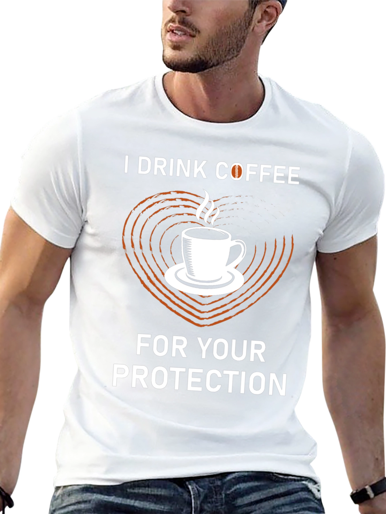 I Drink Coffee For Your Protection Tee