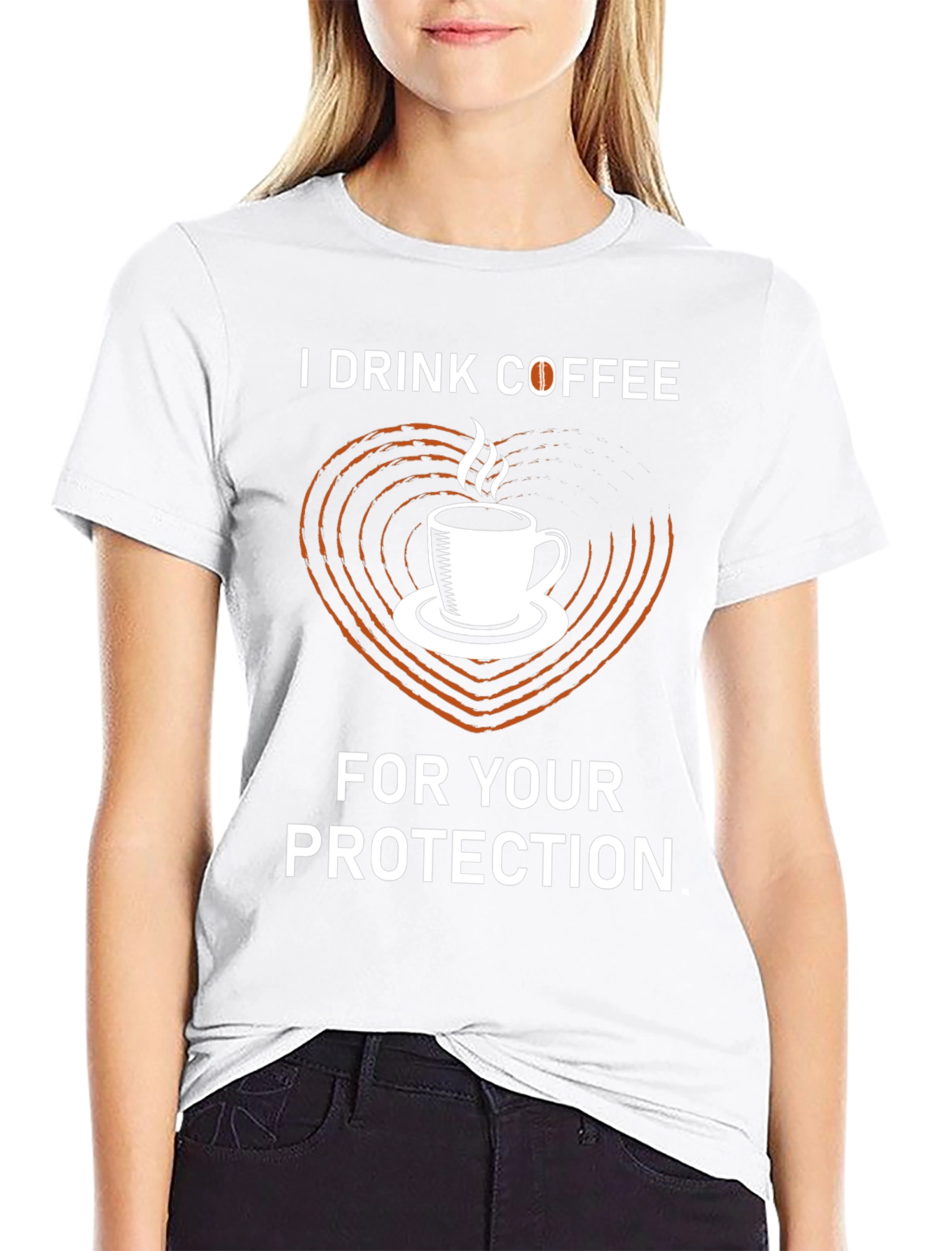 I Drink Coffee For Your Protection Tee