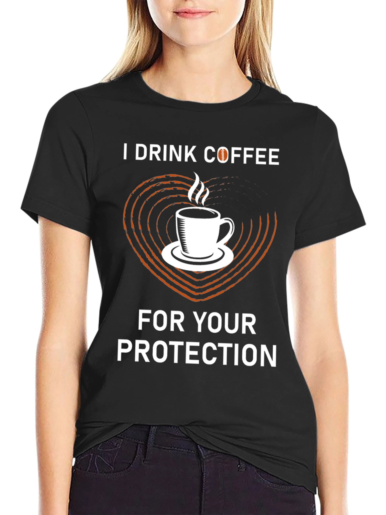 I Drink Coffee For Your Protection Tee