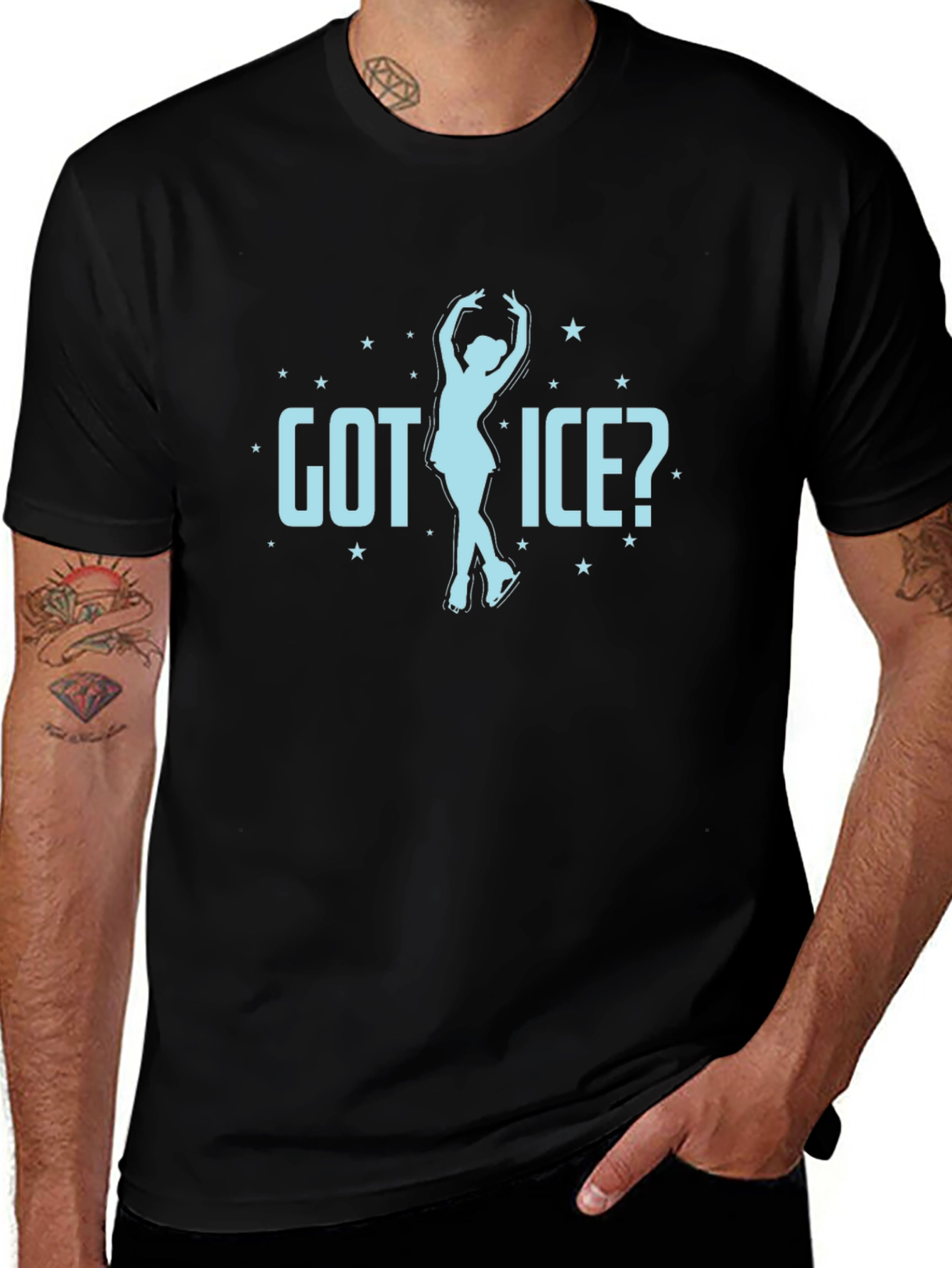 Got Ice? Figure Skating Graphic T-Shirt