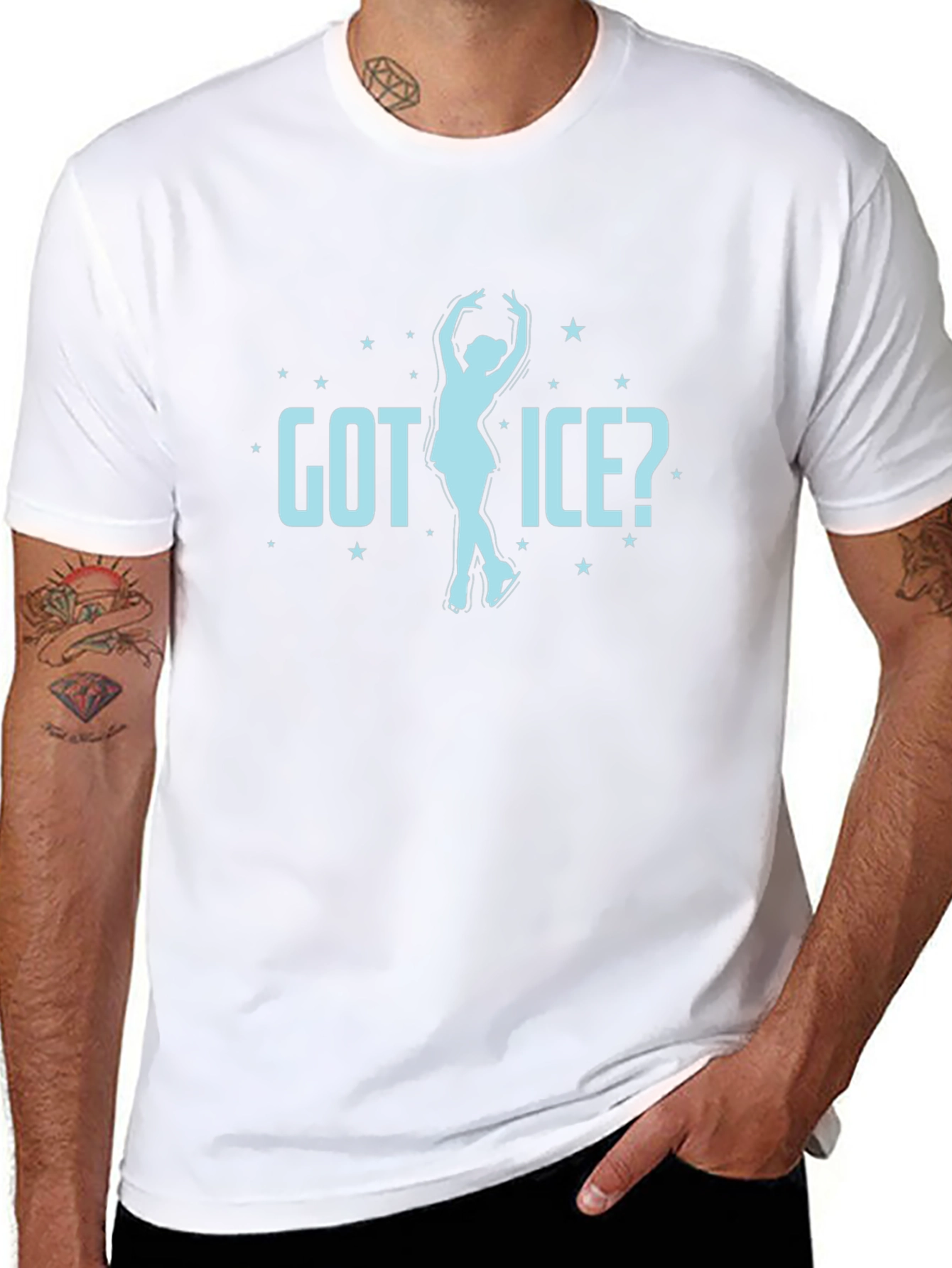 Got Ice? Figure Skating Graphic T-Shirt