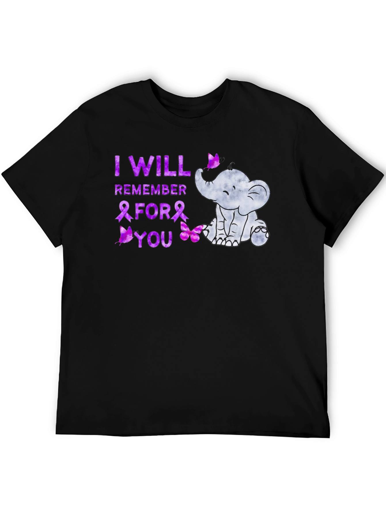I Will Remember For You Elephant Awareness T-Shirt