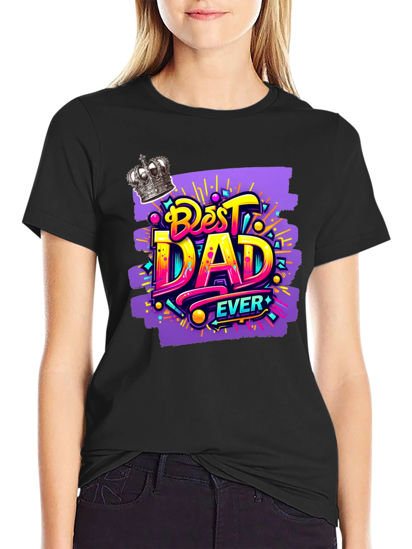 Best Dad Ever Graphic T-Shirt