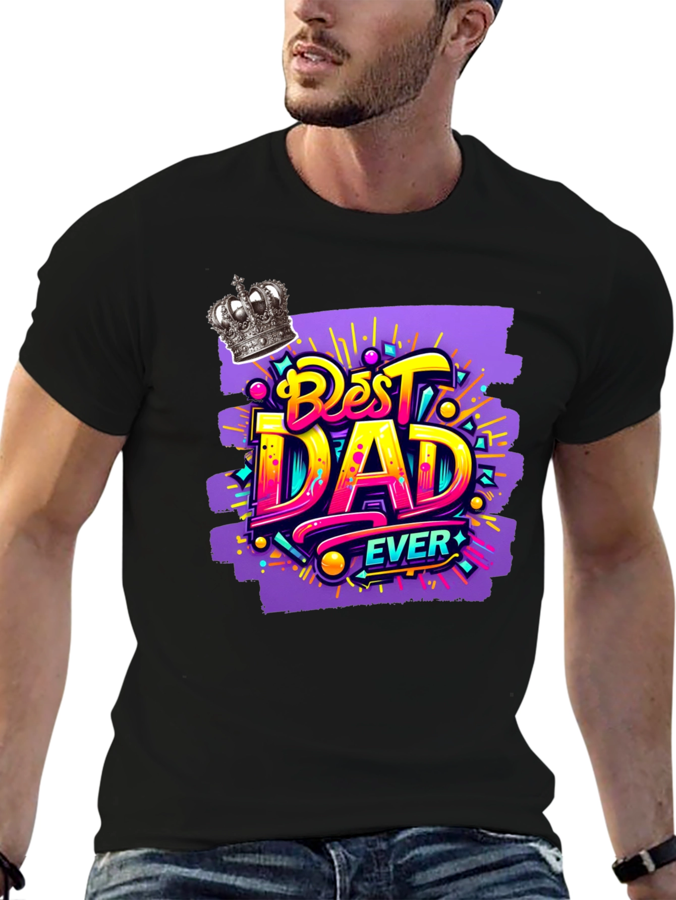 Best Dad Ever Graphic T-Shirt