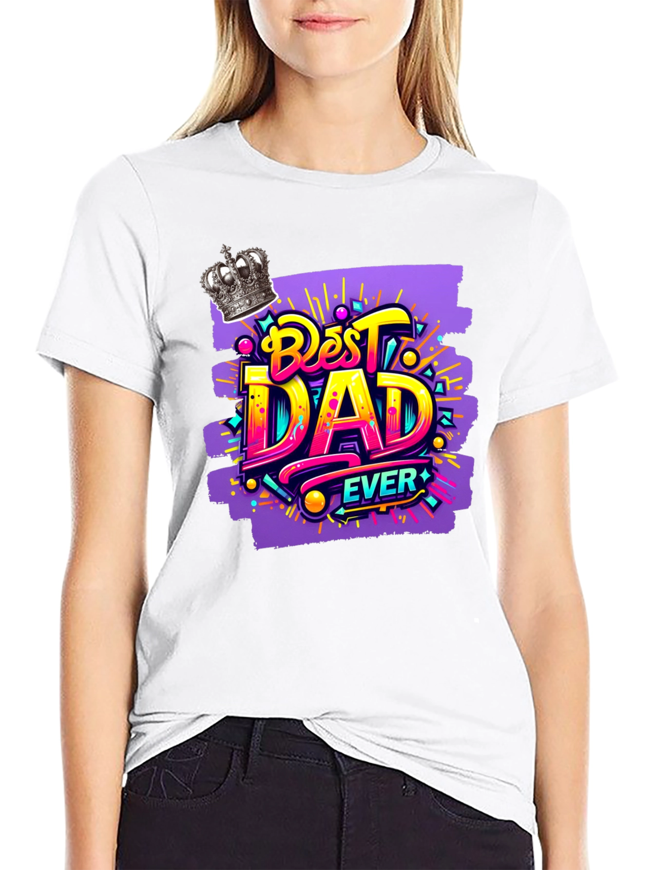 Best Dad Ever Graphic T-Shirt