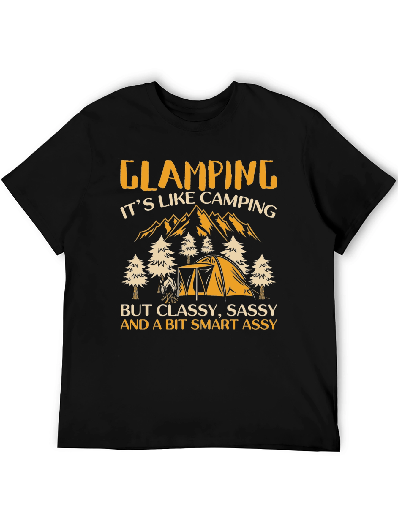 Glamping Sassy Camping T-Shirt