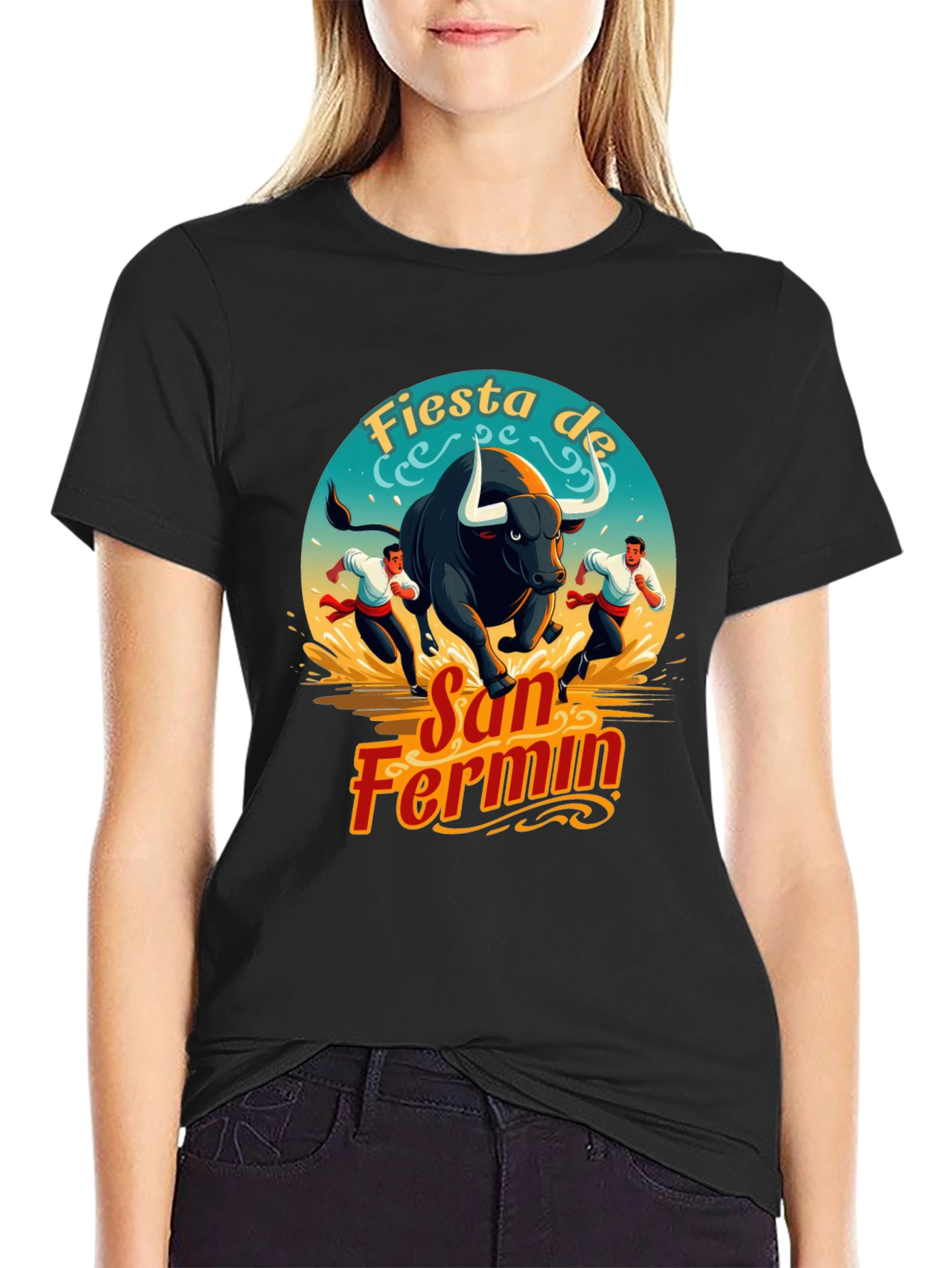 Fiesta de San Fermin Graphic Tee