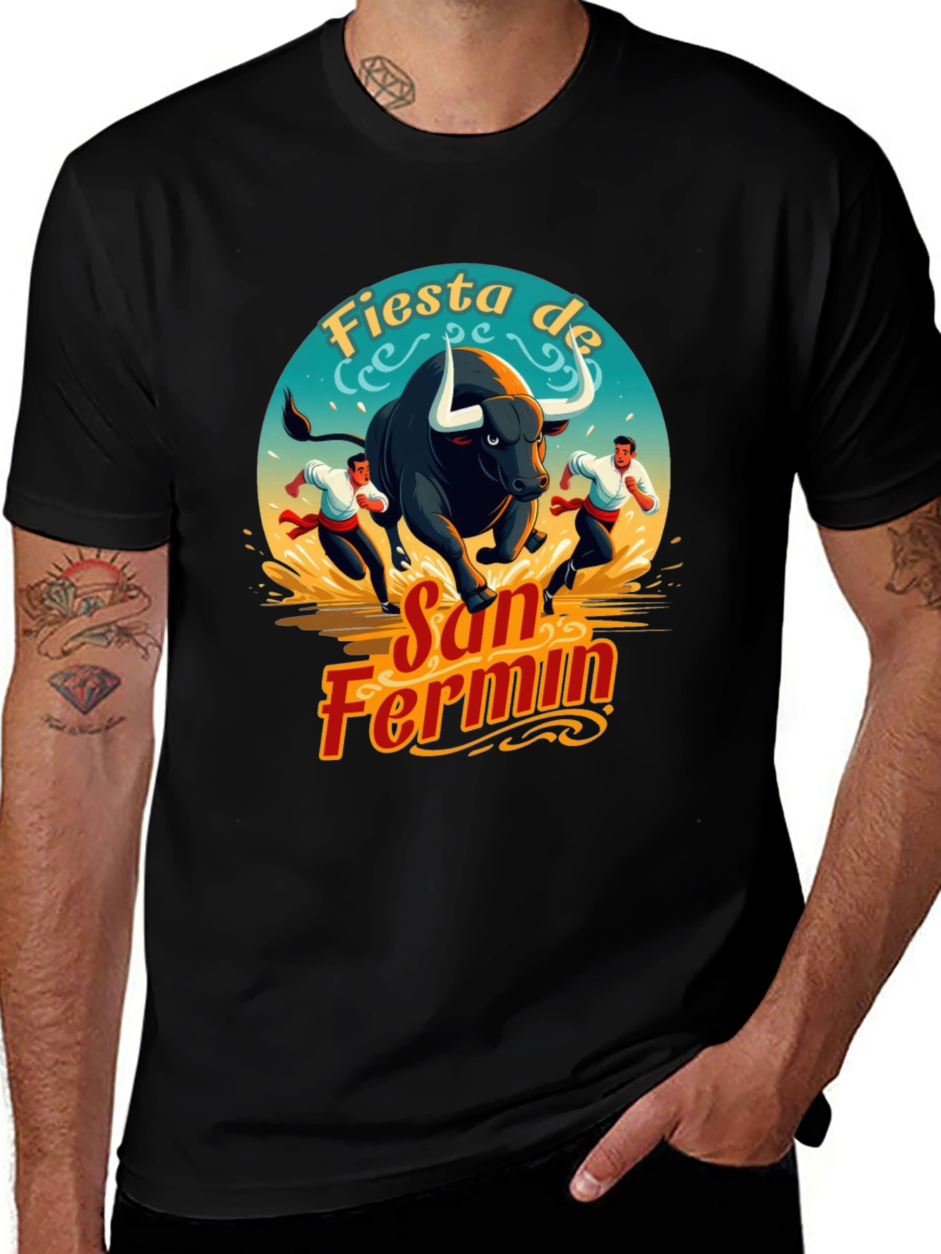 Fiesta de San Fermin Graphic Tee