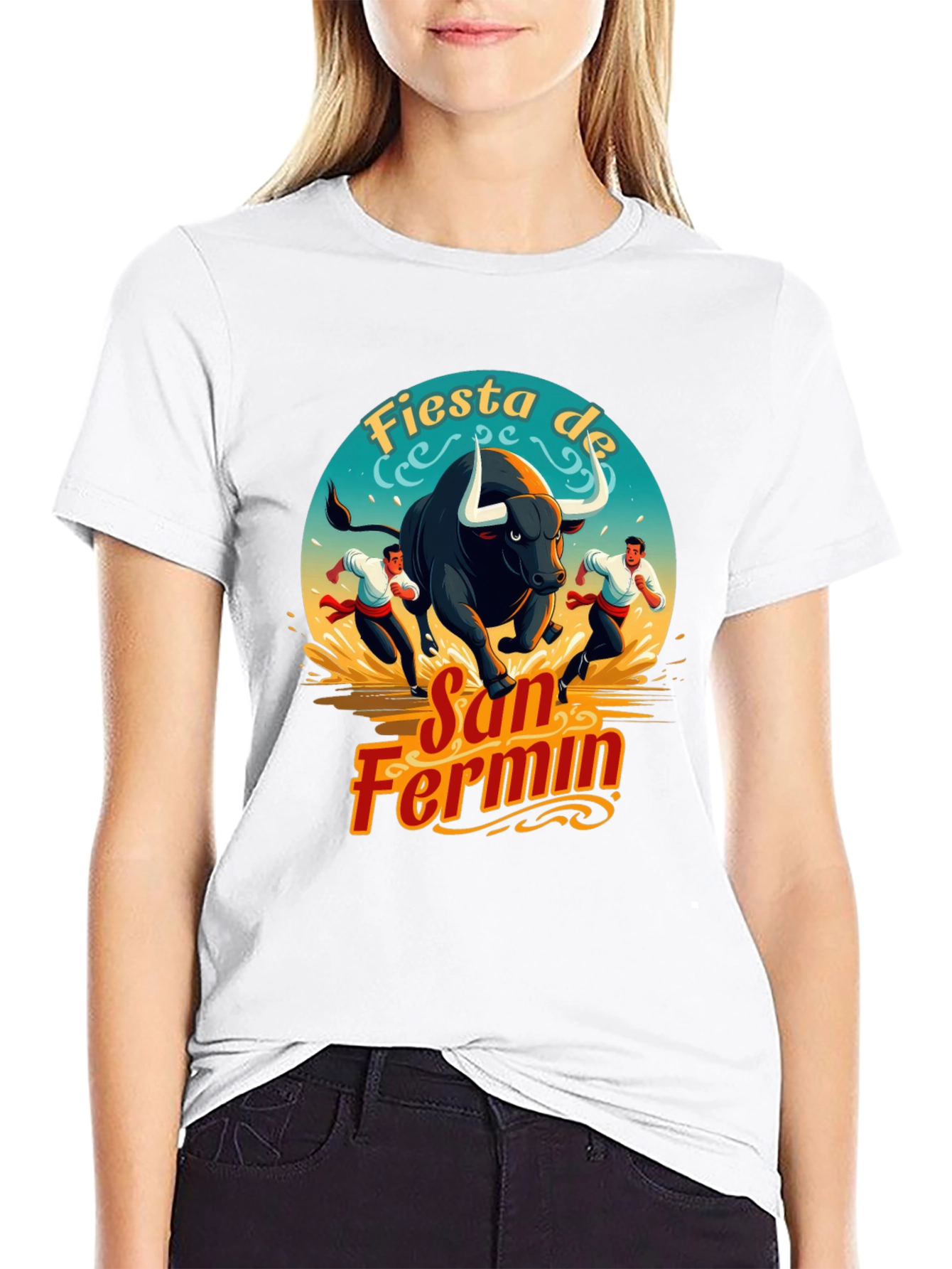 Fiesta de San Fermin Graphic Tee