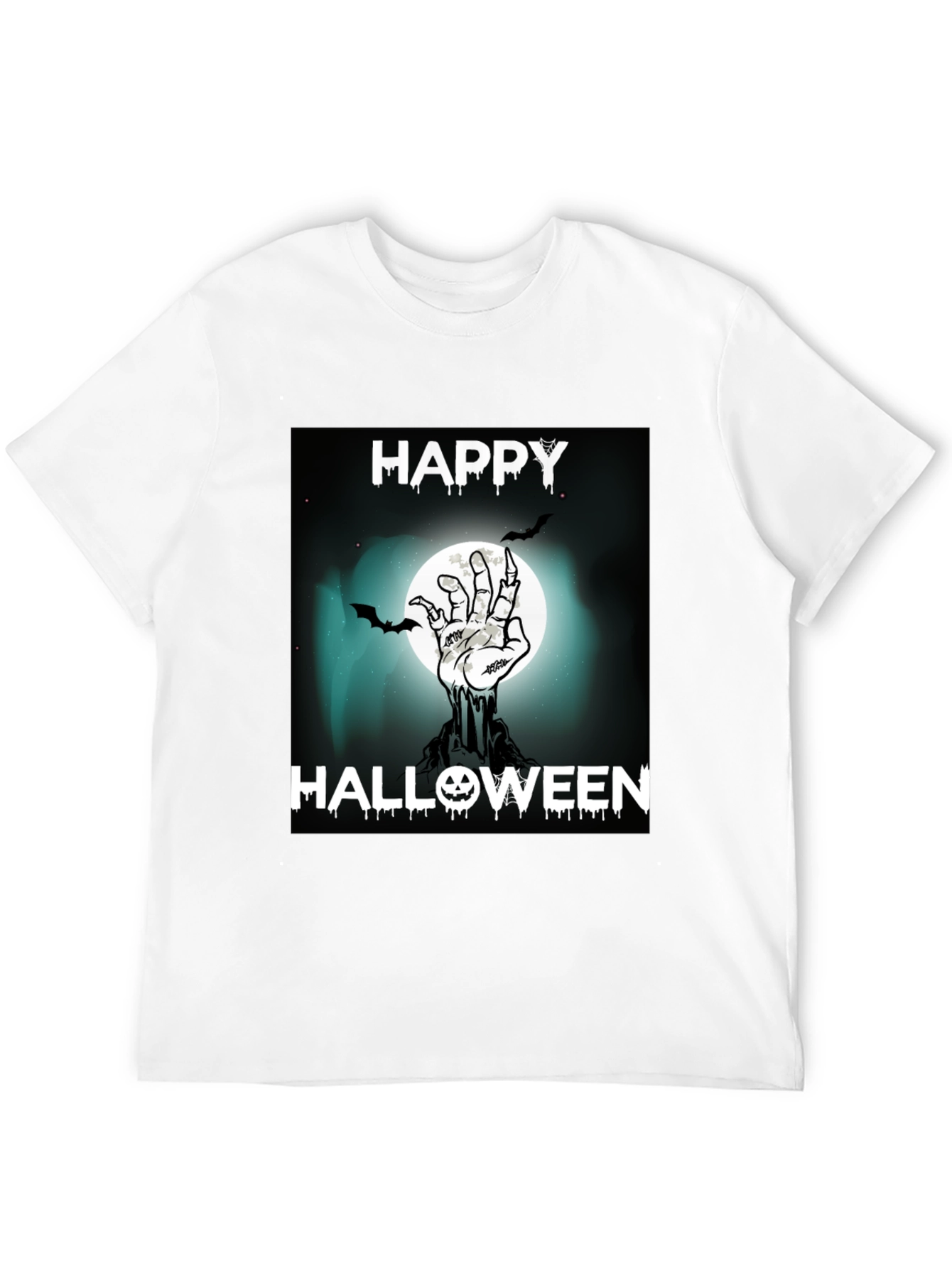 Happy Halloween Zombie Hand T-Shirt