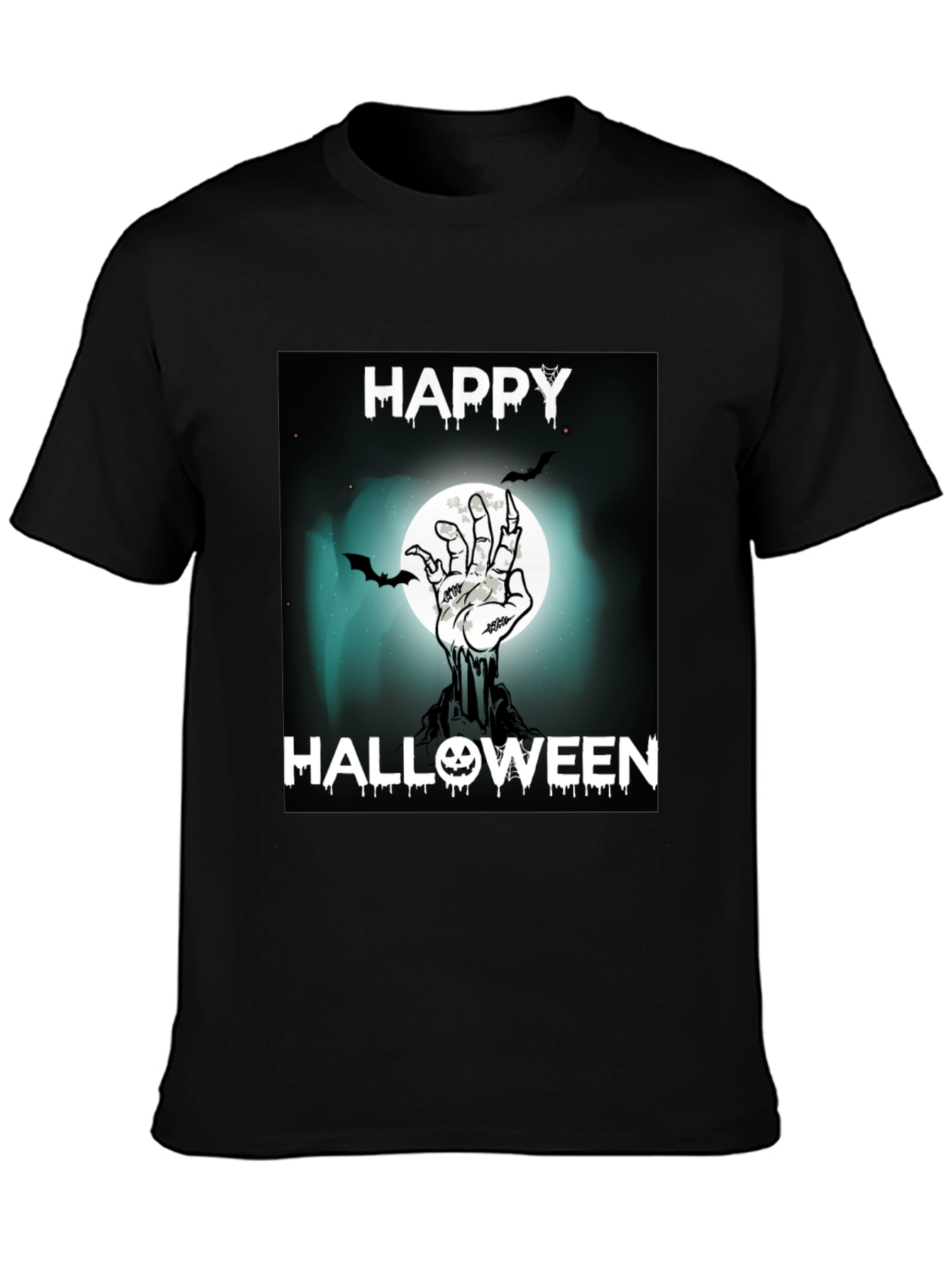 Happy Halloween Zombie Hand T-Shirt