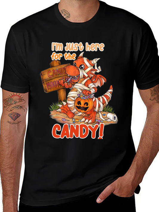 Halloween Mummy Dragon Candy T-Shirt