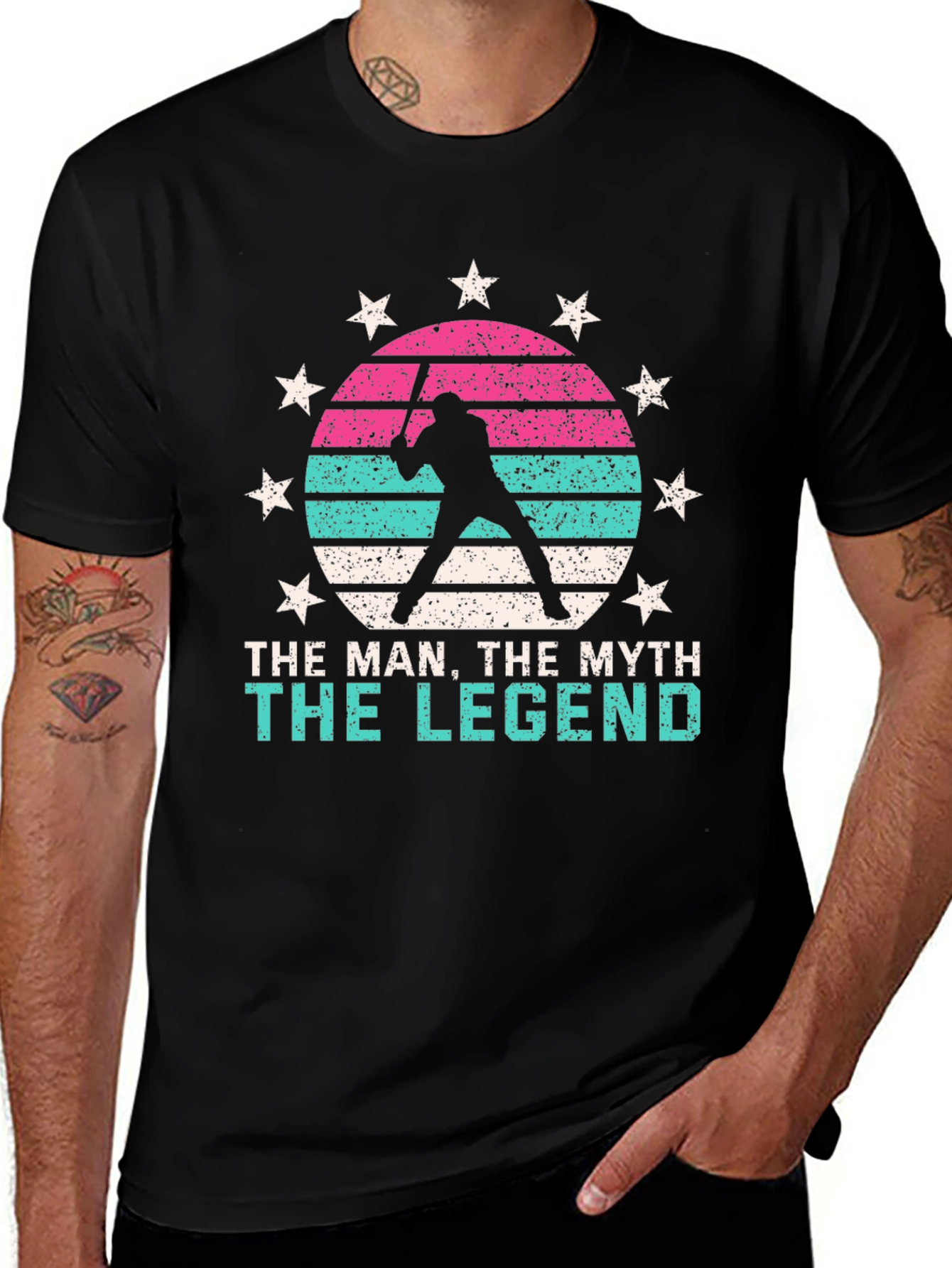 The Man Myth Legend Graphic T-Shirt