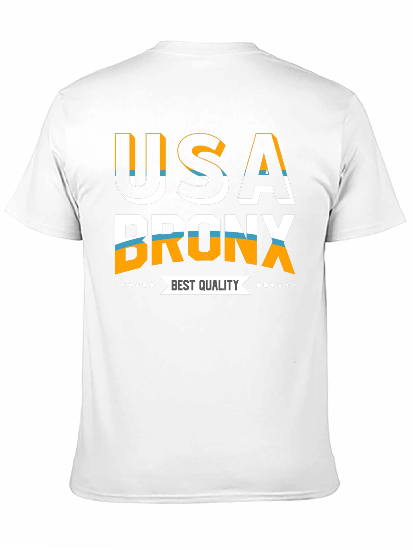 USA Bronx Best Quality Black T-Shirt