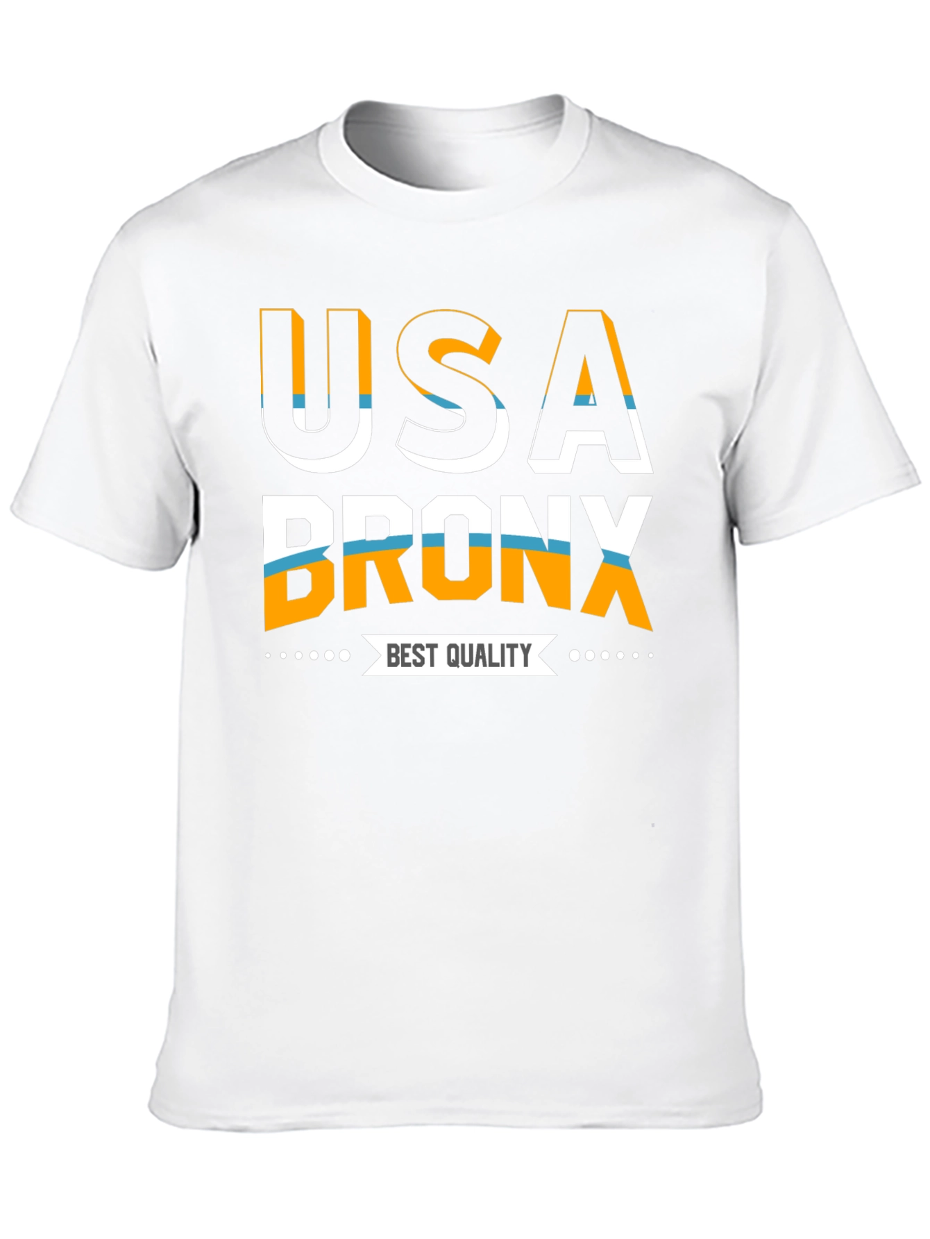 USA Bronx Best Quality Black T-Shirt
