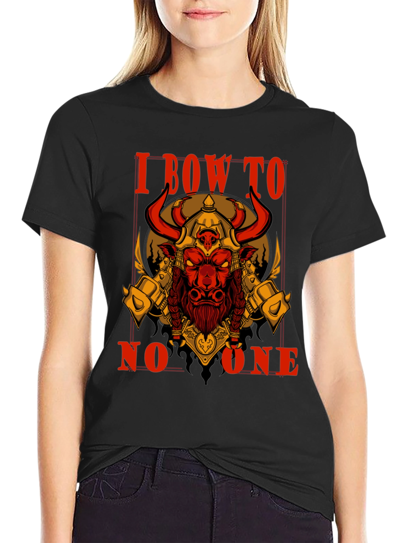 Viking Bull T-Shirt - I Bow to No One