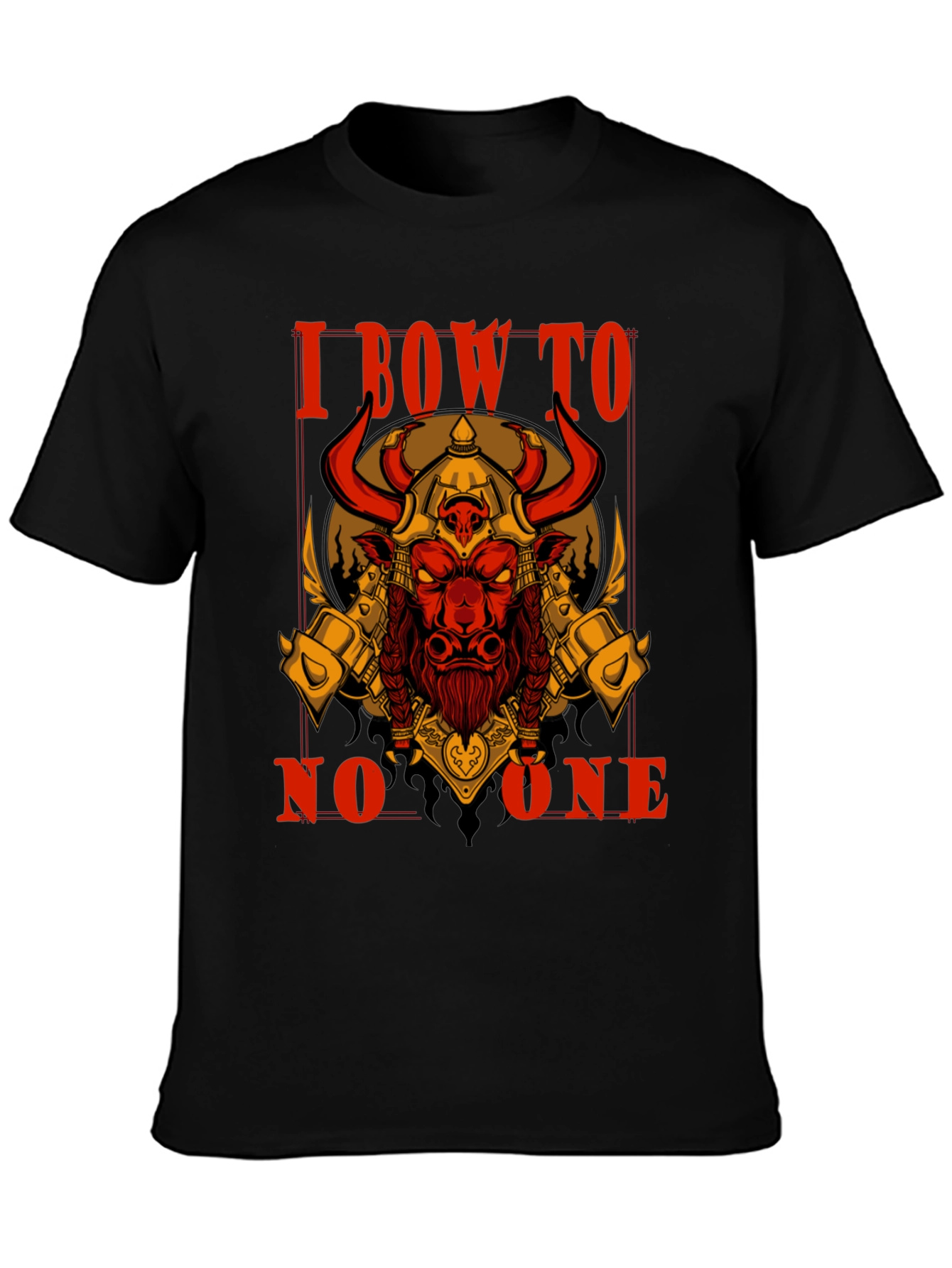 Viking Bull T-Shirt - I Bow to No One