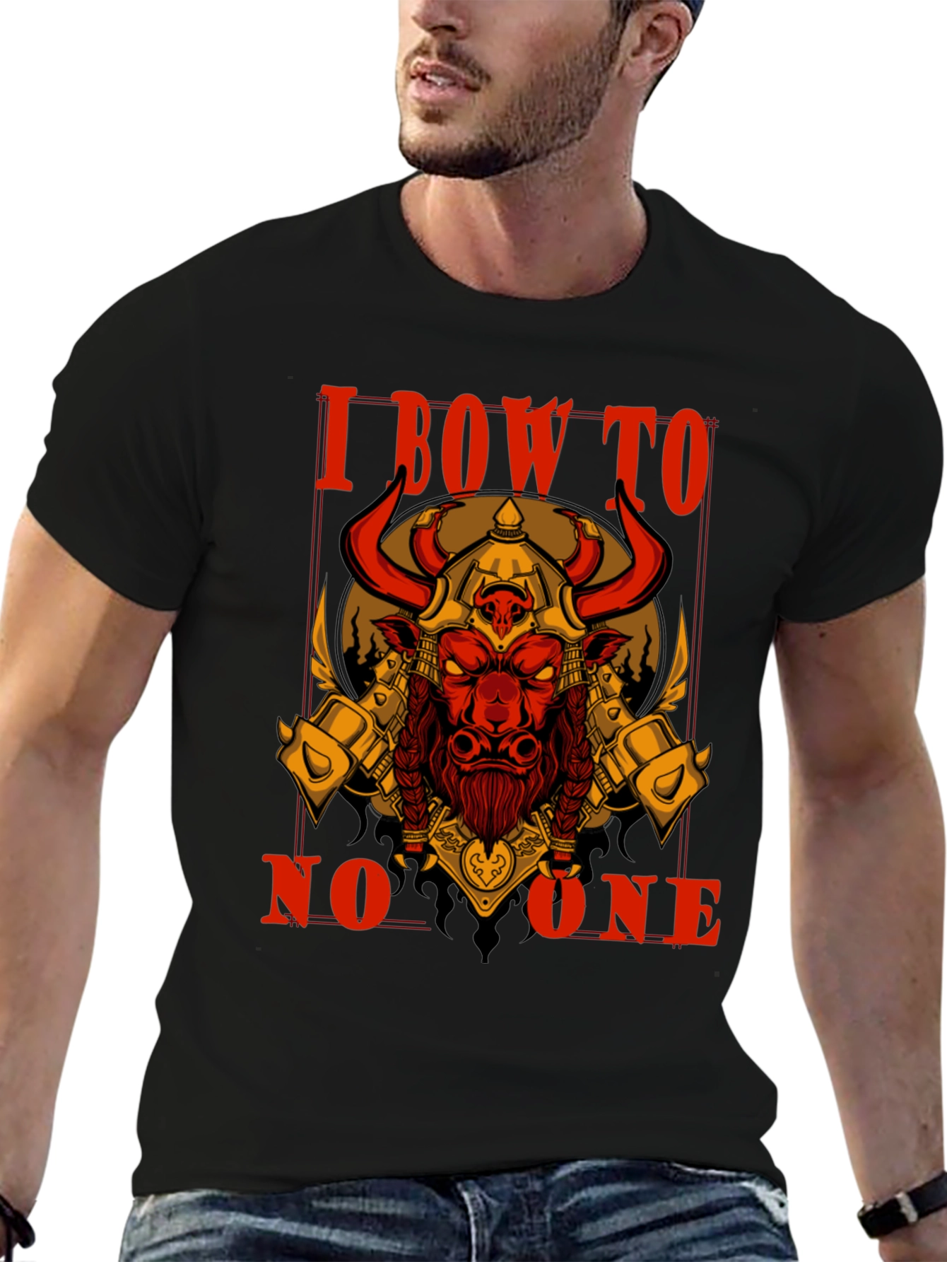 Viking Bull T-Shirt - I Bow to No One