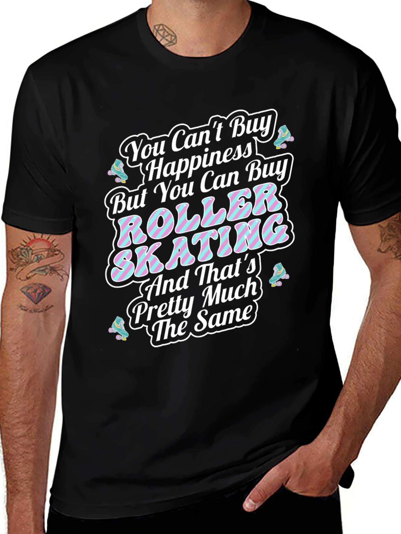 Roller Skating Happiness T-Shirt