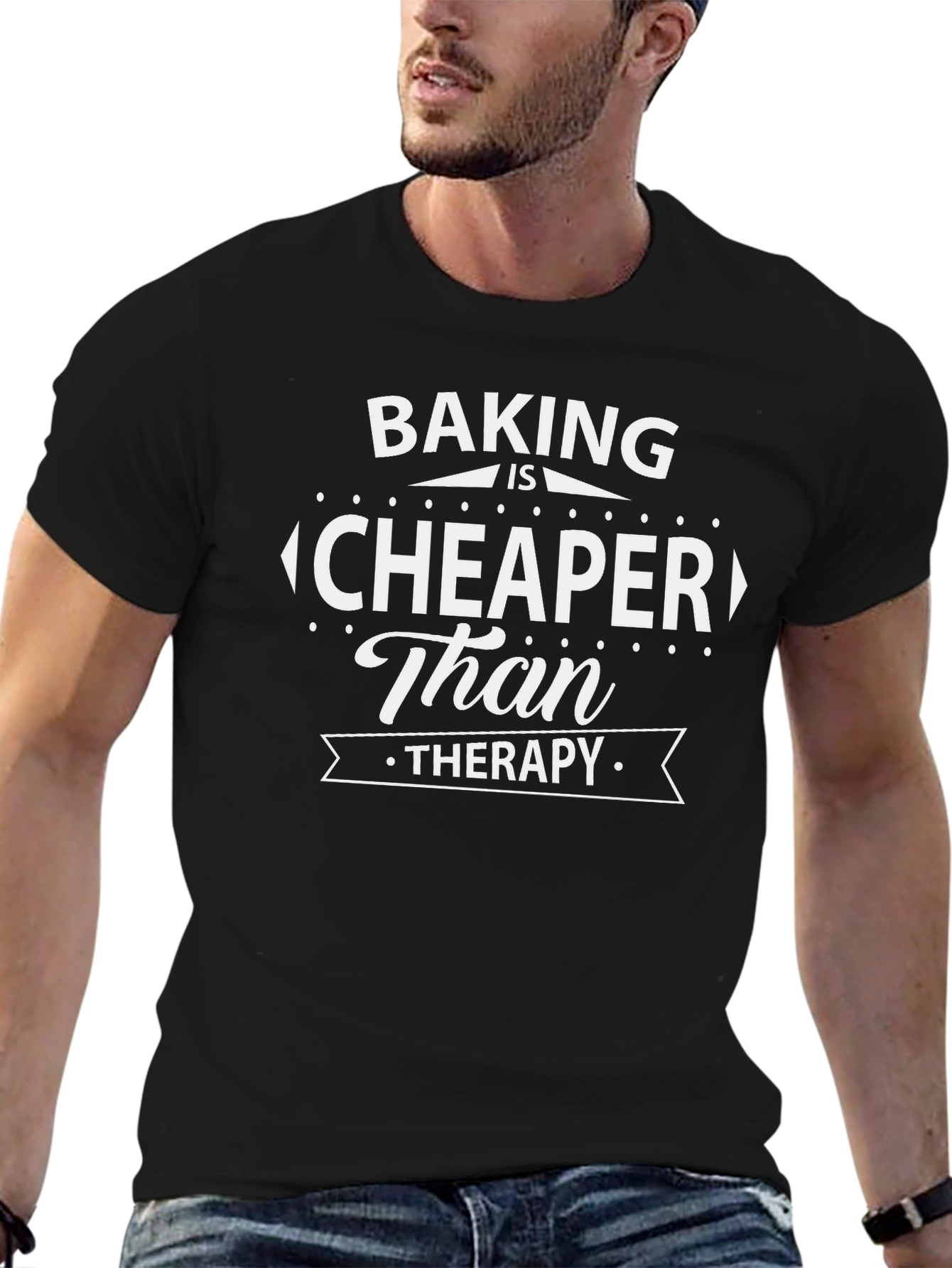 Baking is Cheaper Than Therapy T-Shirt