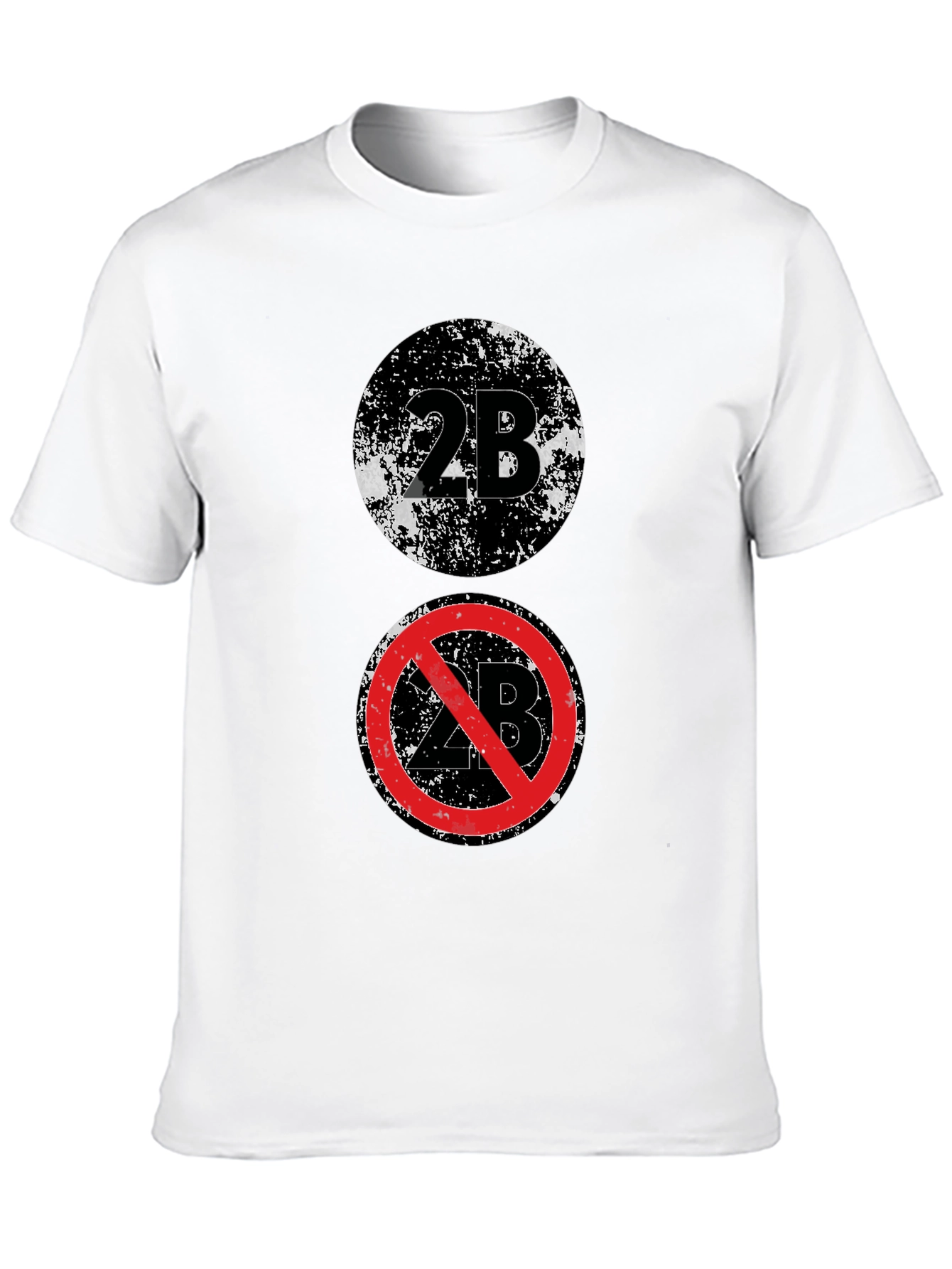 2B T-Shirt - Graphic Print Cotton Tee