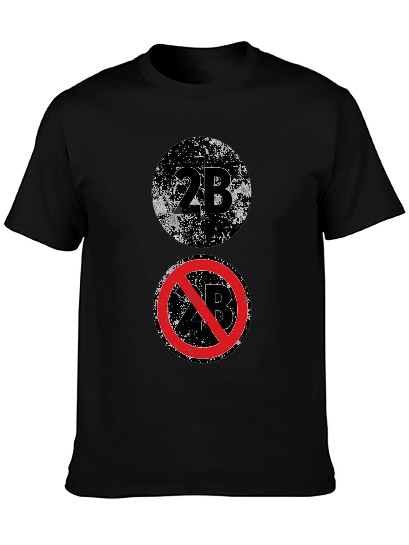 2B T-Shirt - Graphic Print Cotton Tee