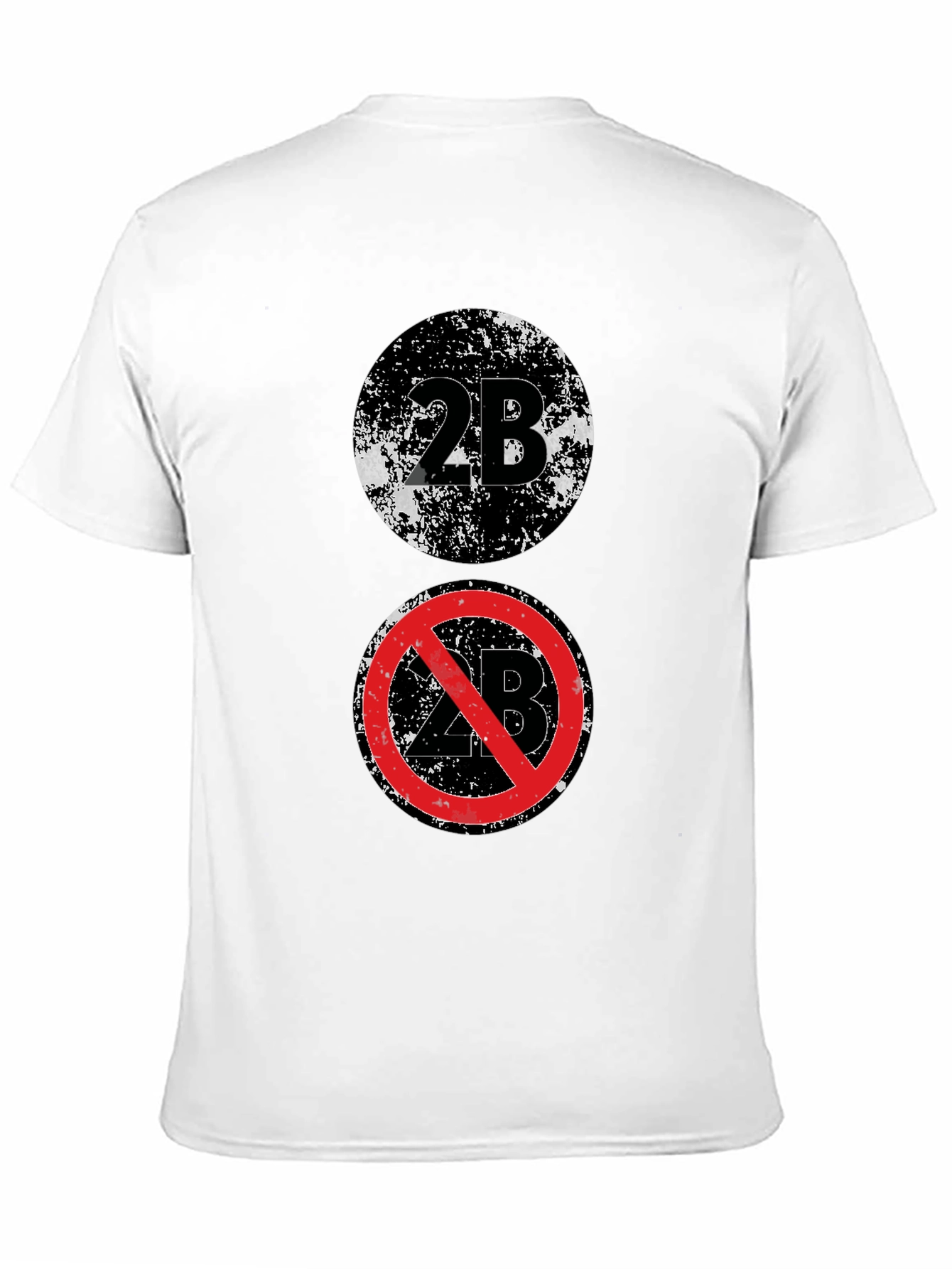 2B T-Shirt - Graphic Print Cotton Tee