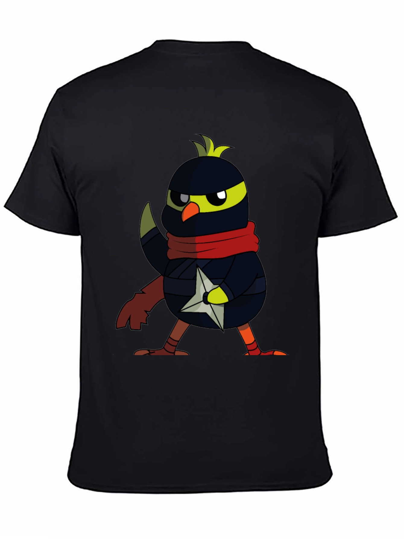 Ninja Chick T-Shirt - Black Cotton Blend