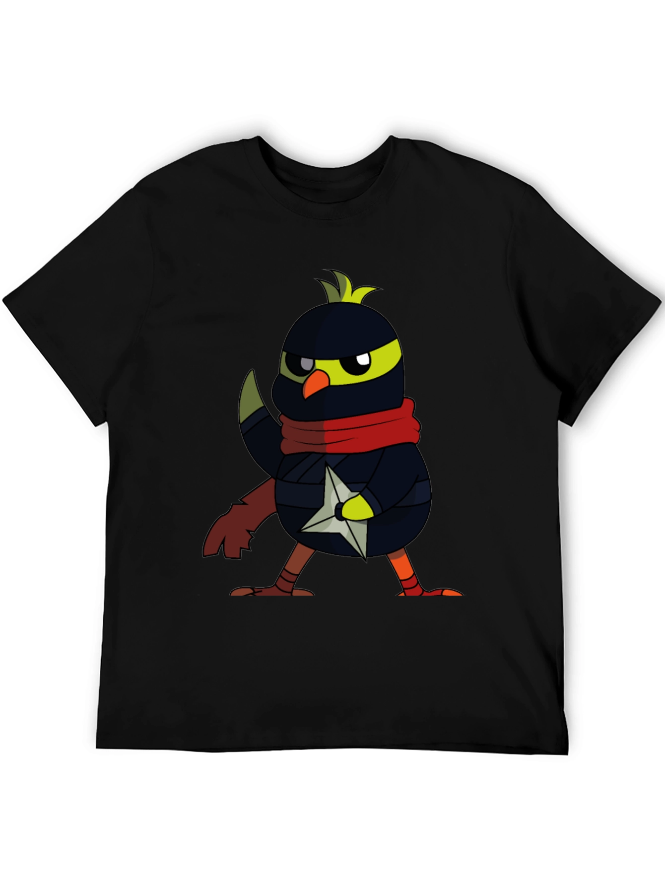 Ninja Chick T-Shirt - Black Cotton Blend