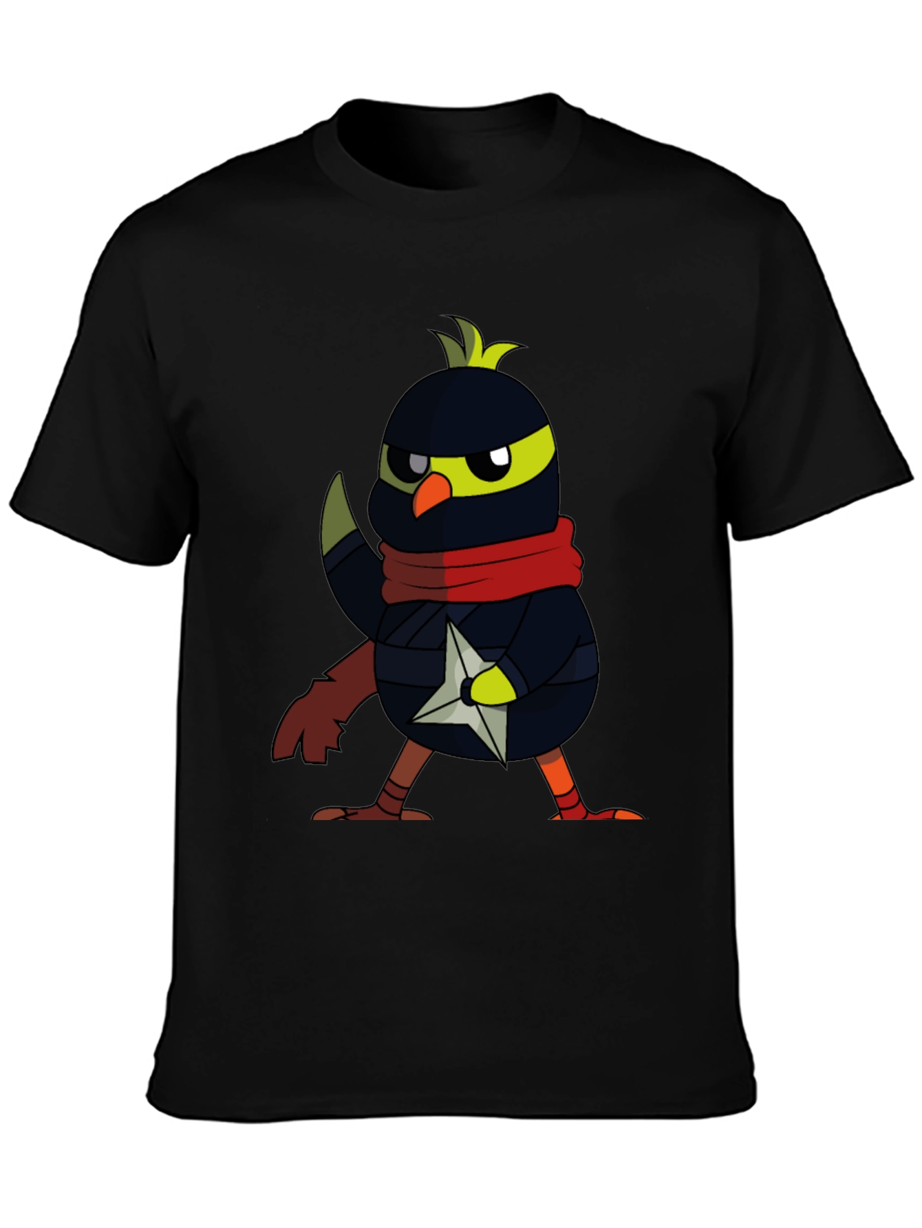 Ninja Chick T-Shirt - Black Cotton Blend