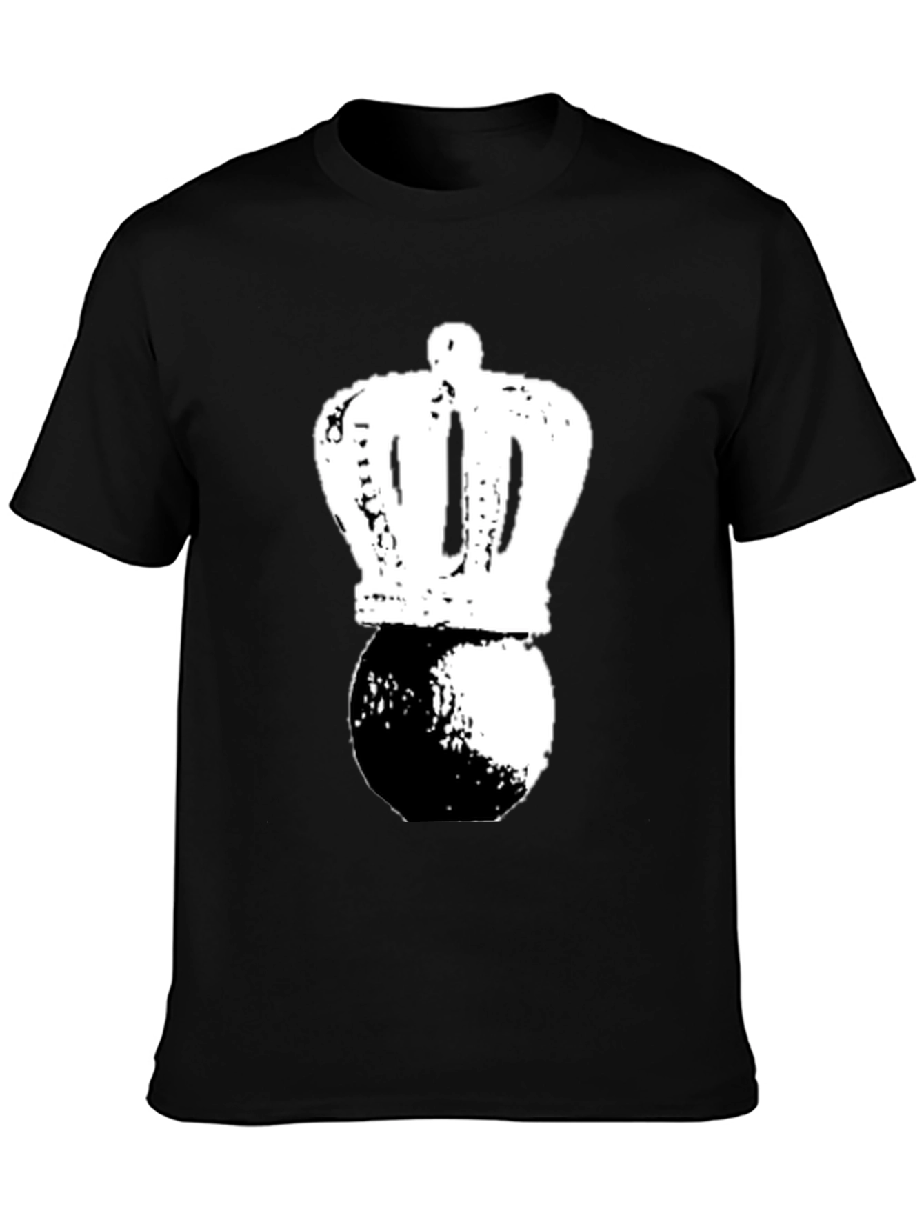 Crown Graphic Tee - Mens Black T-Shirt