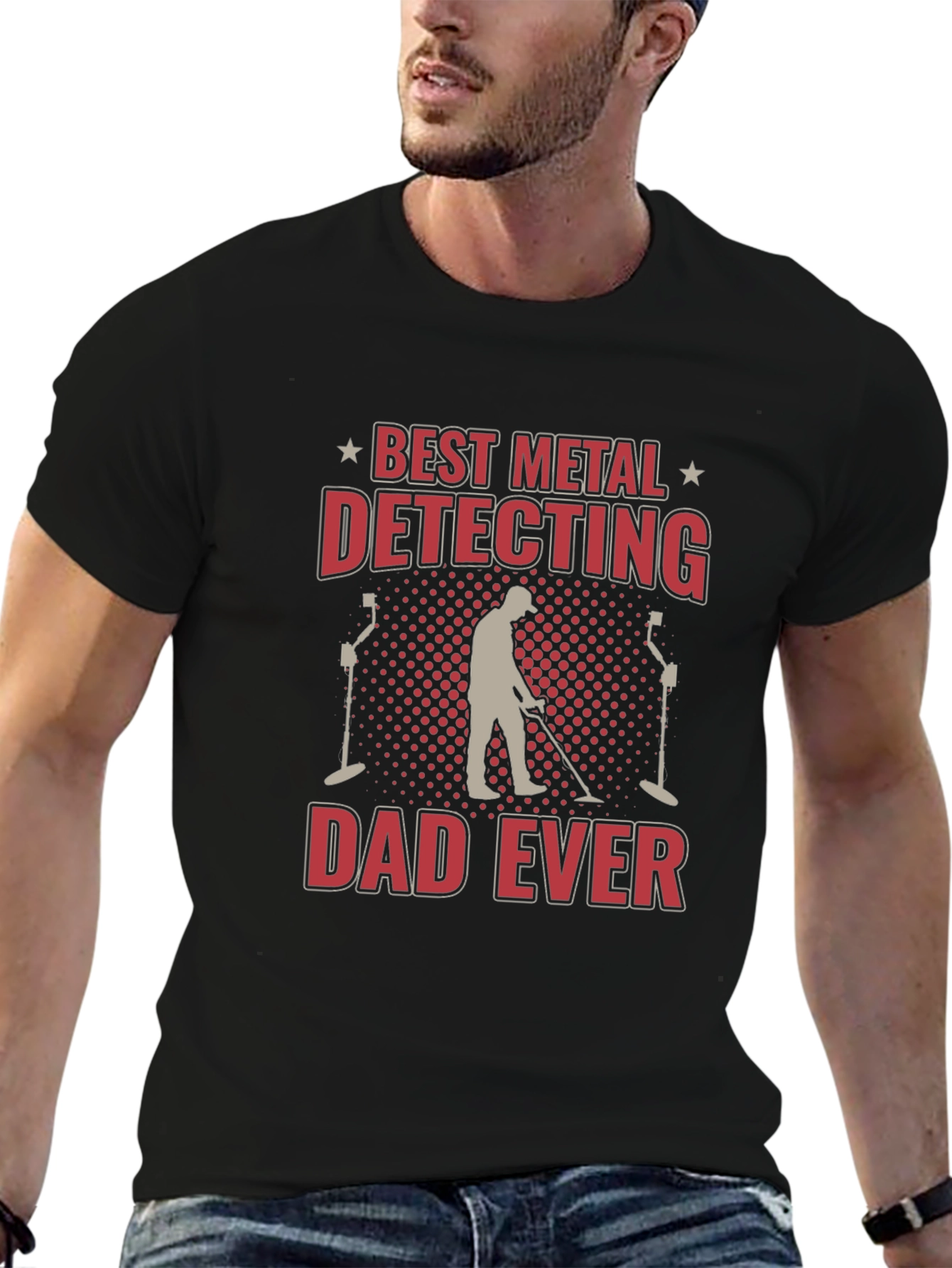 Best Metal Detecting Dad Ever T-Shirt