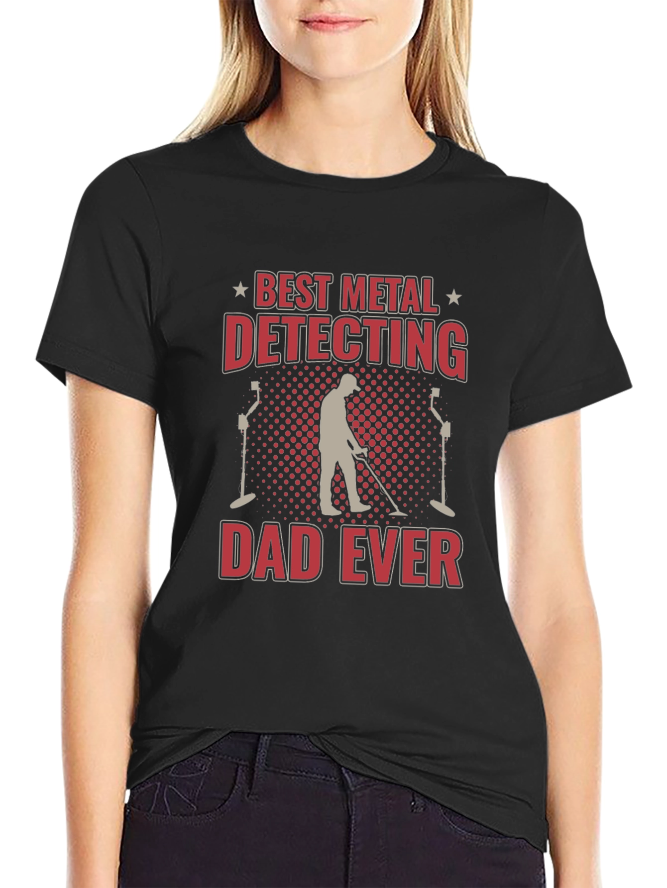 Best Metal Detecting Dad Ever T-Shirt