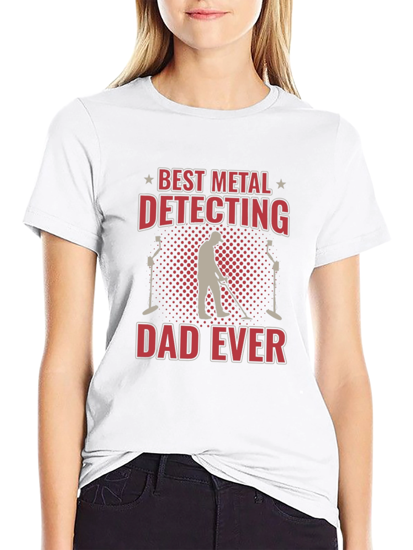 Best Metal Detecting Dad Ever T-Shirt