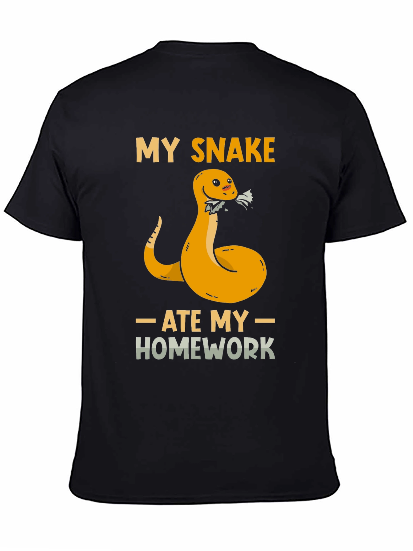 My Snake Ate My Homework Graphic T-Shirt
