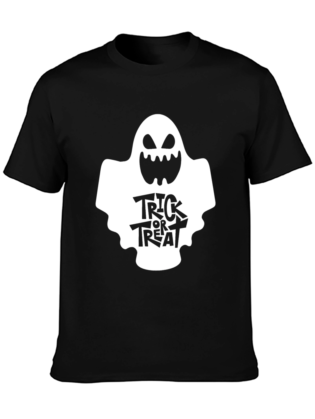 Spooky Ghost Trick or Treat Halloween T-Shirt