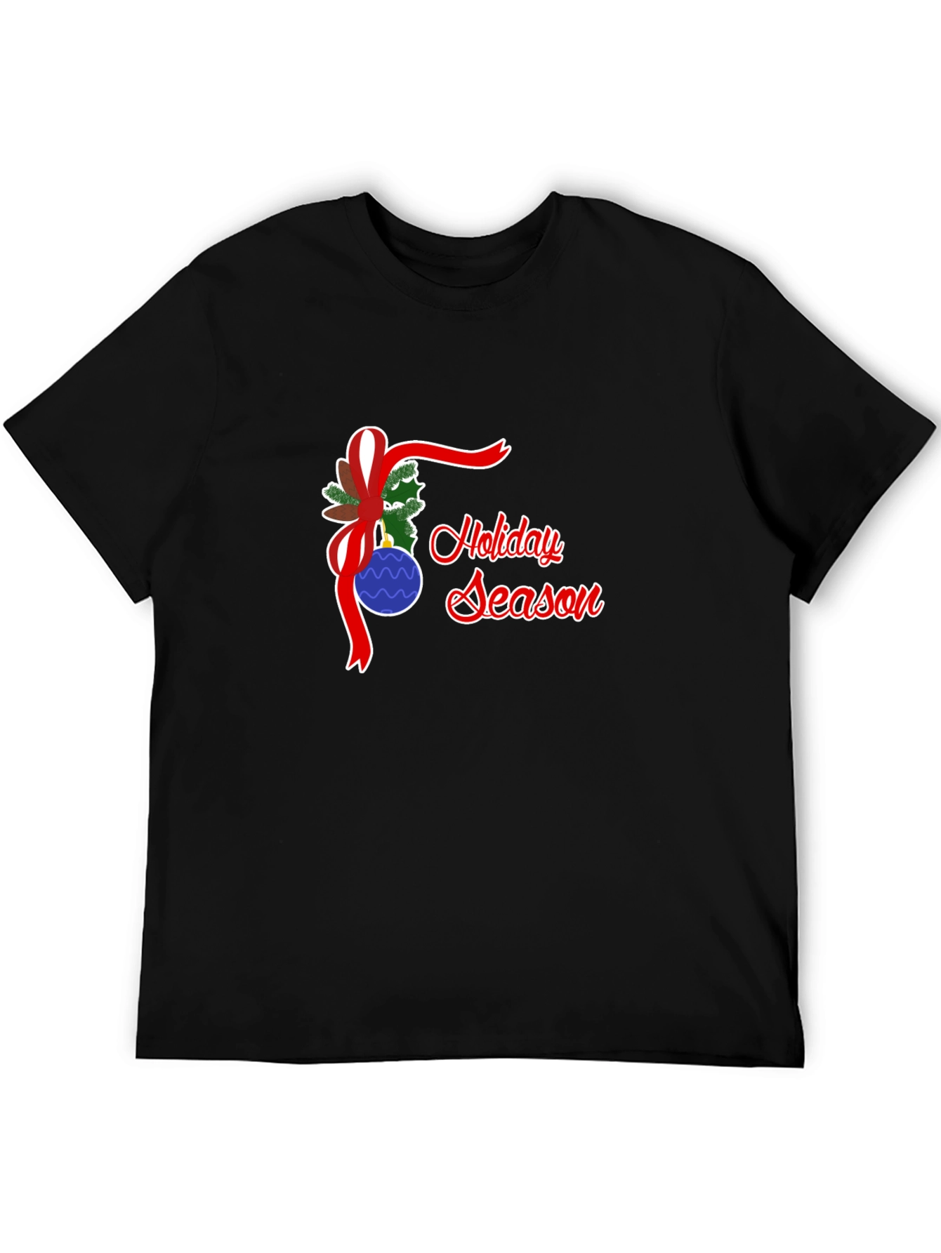 Holiday Season Graphic T-Shirt - Festive Style