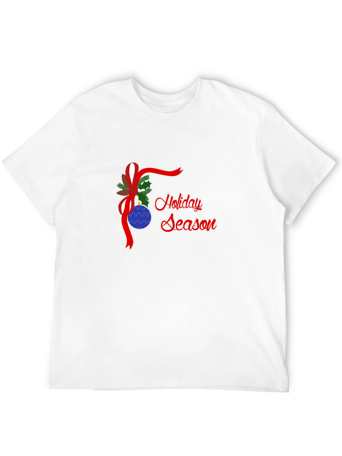 Holiday Season Graphic T-Shirt - Festive Style