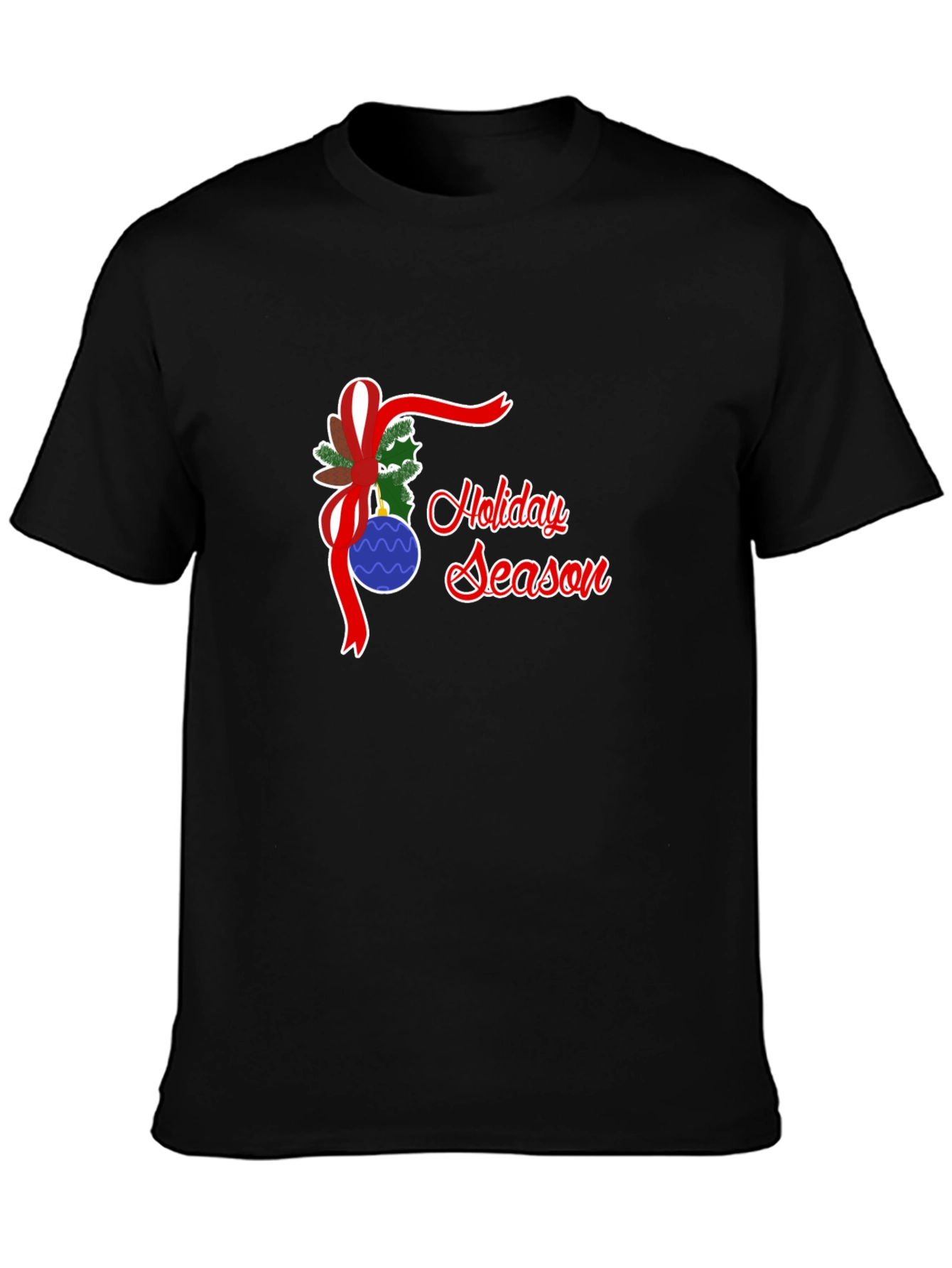 Holiday Season Graphic T-Shirt - Festive Style