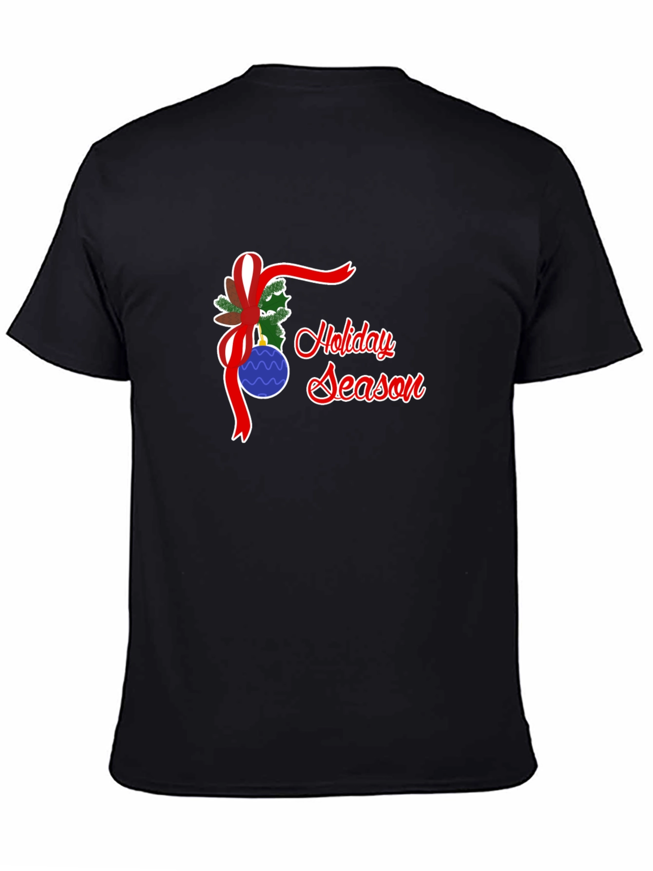 Holiday Season Graphic T-Shirt - Festive Style