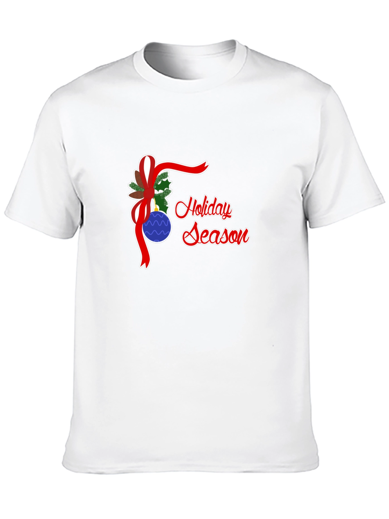 Holiday Season Graphic T-Shirt - Festive Style