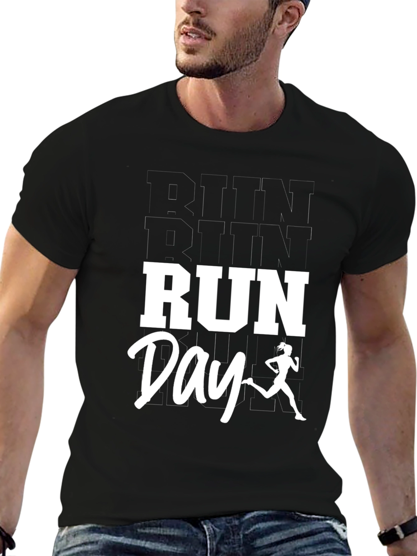 Run Day T-Shirt - Comfortable Everyday Wear