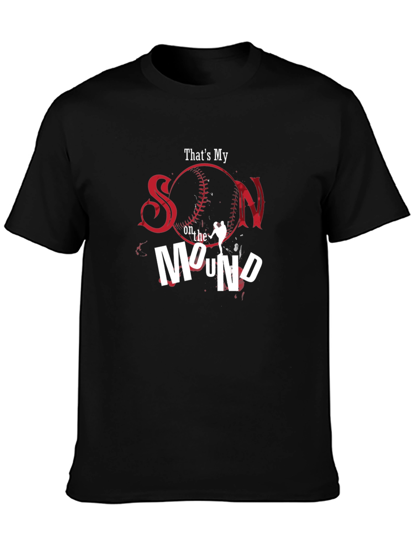 Thats My Son on the Mound Baseball T-Shirt