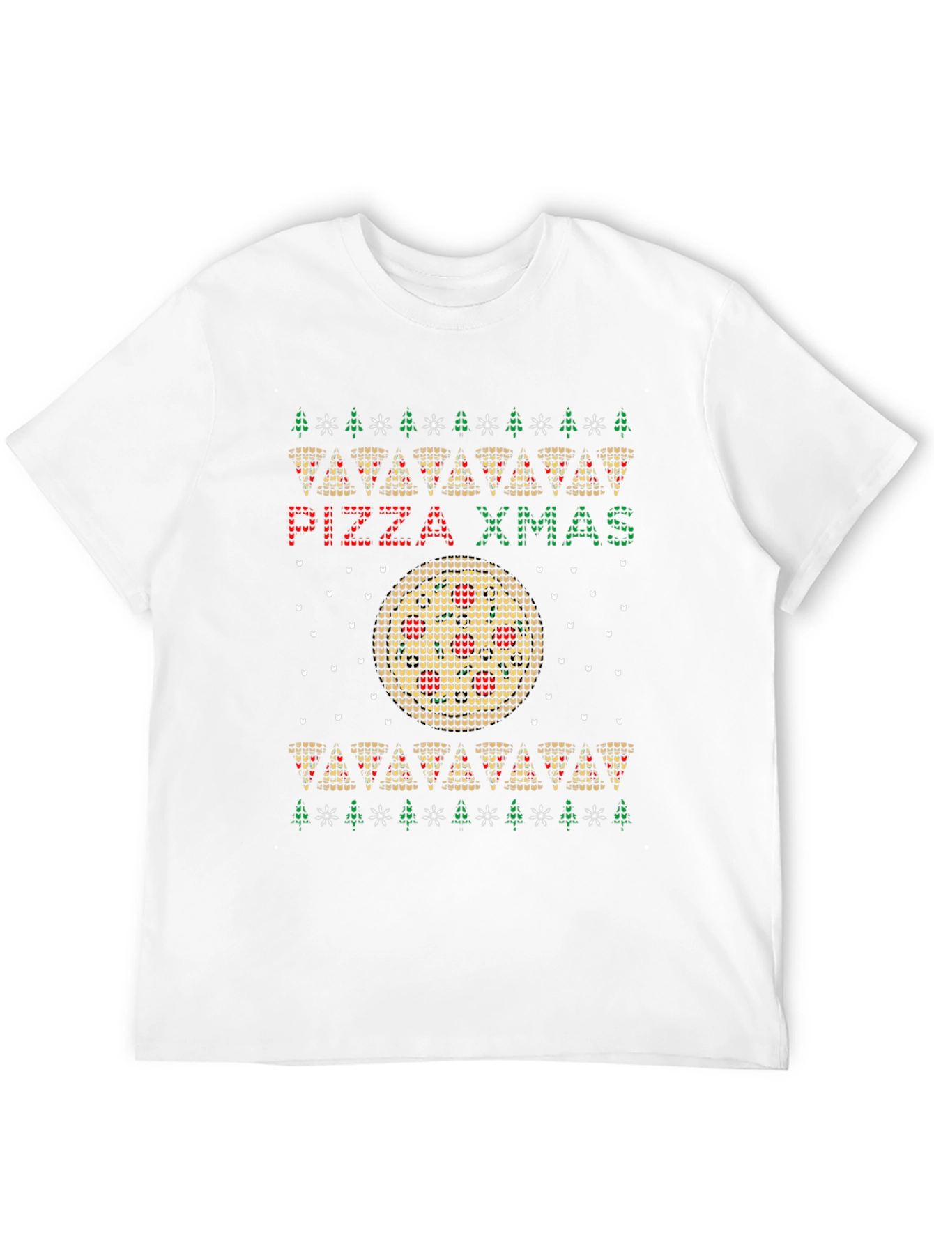 Pizza Xmas Ugly Christmas Sweater T-Shirt
