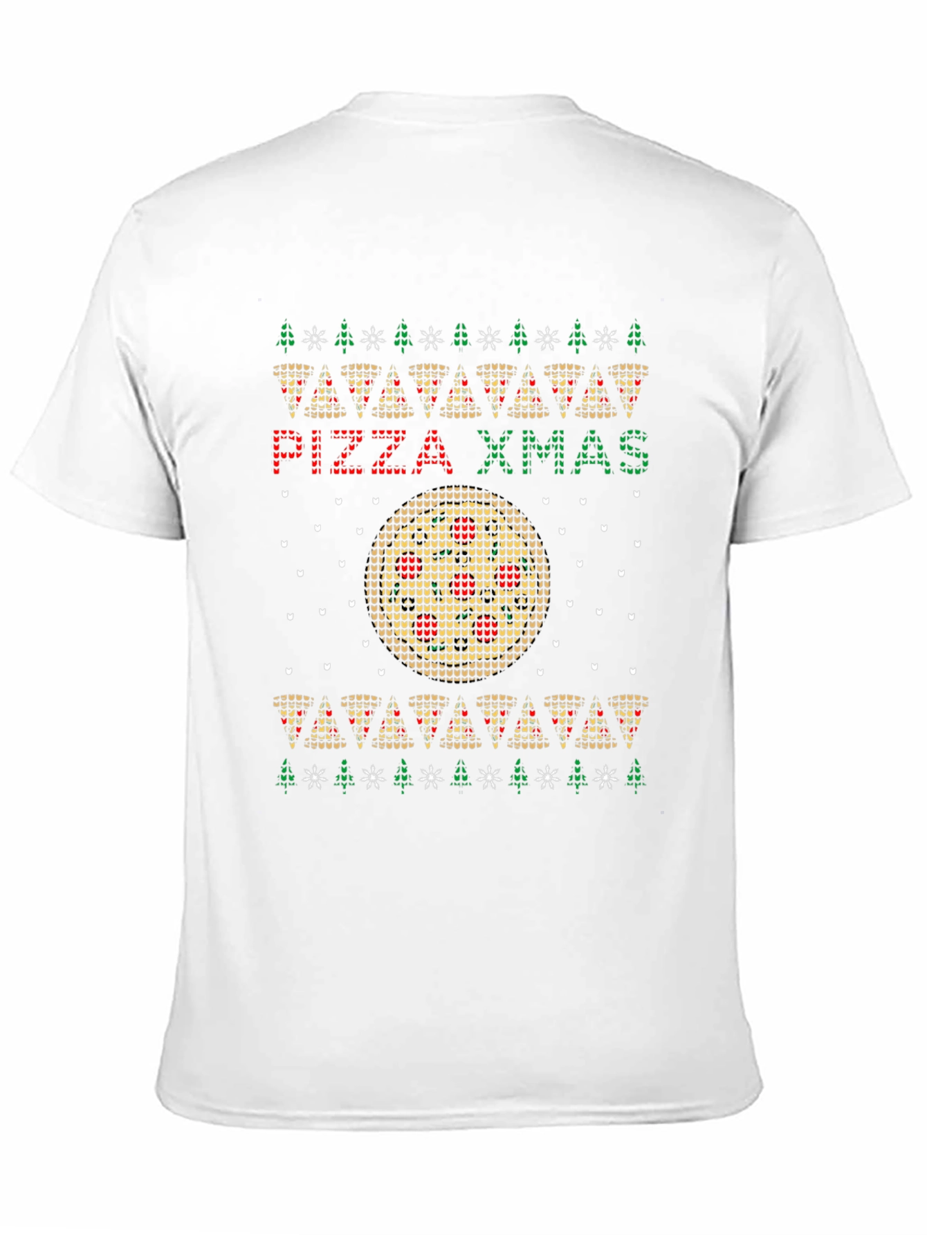 Pizza Xmas Ugly Christmas Sweater T-Shirt