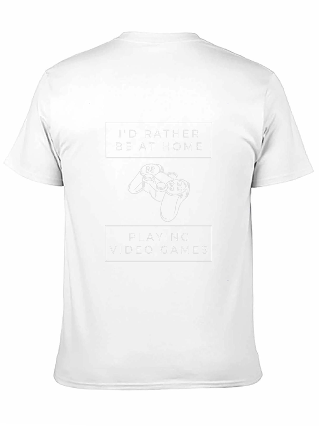Gamers Choice: Id Rather Be Gaming T-Shirt