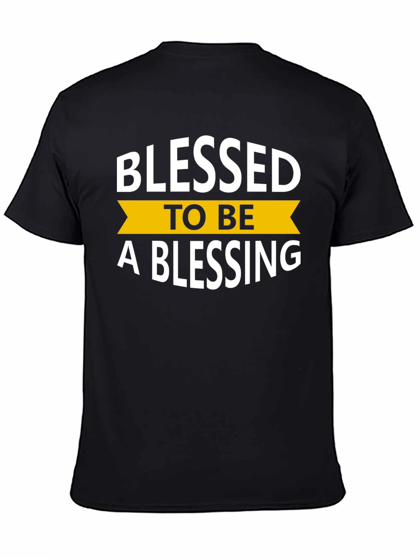 Blessed To Be A Blessing Black T-Shirt