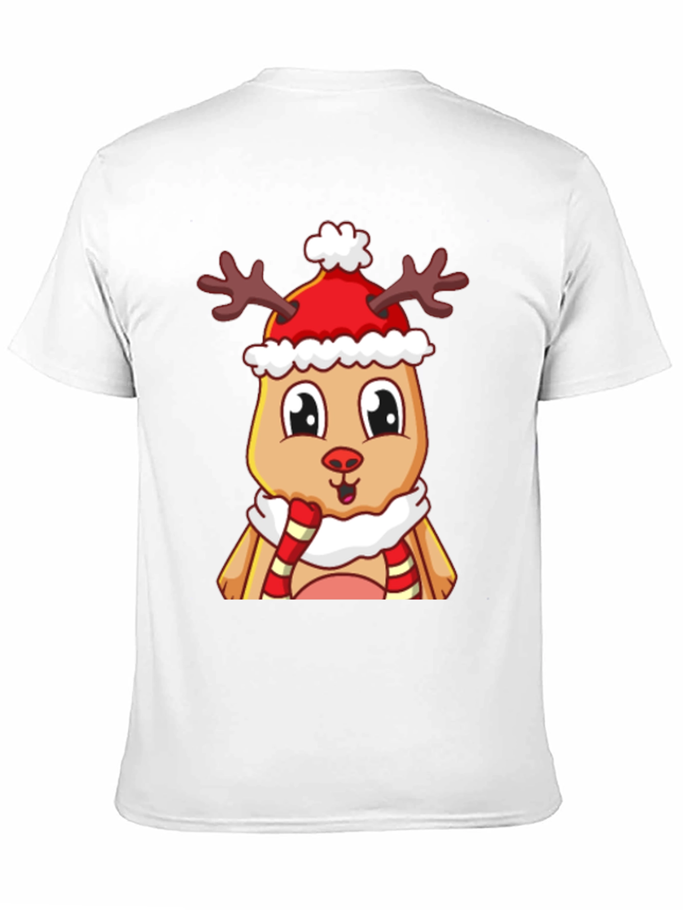 Festive Reindeer Graphic Tee